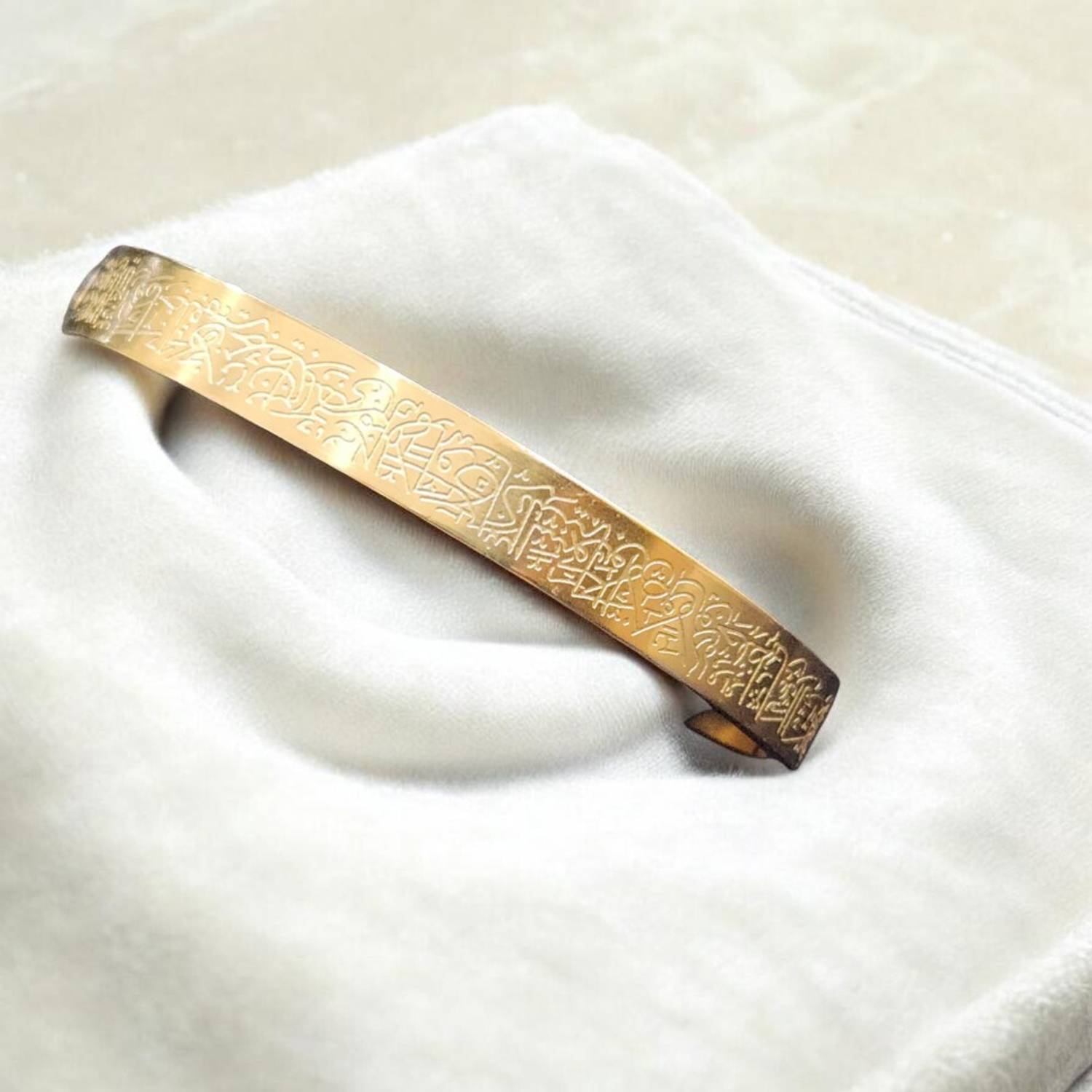 AjaraGems Stainless Steel Gold-plated Bracelet - Image 2