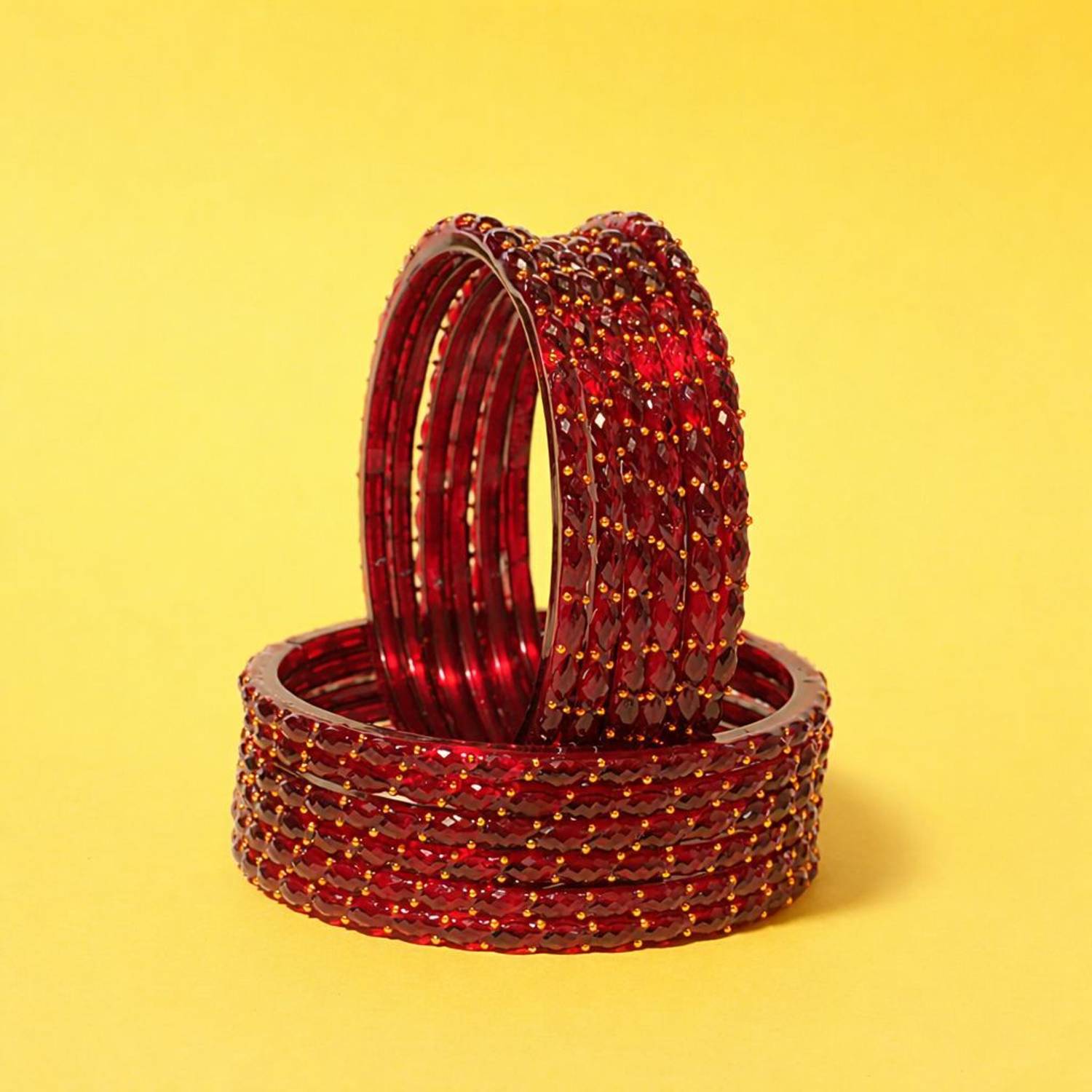 Alankrta Glass Bangle Set