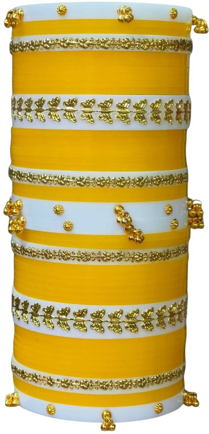 AMCM Plastic Rhinestone Bangle Set