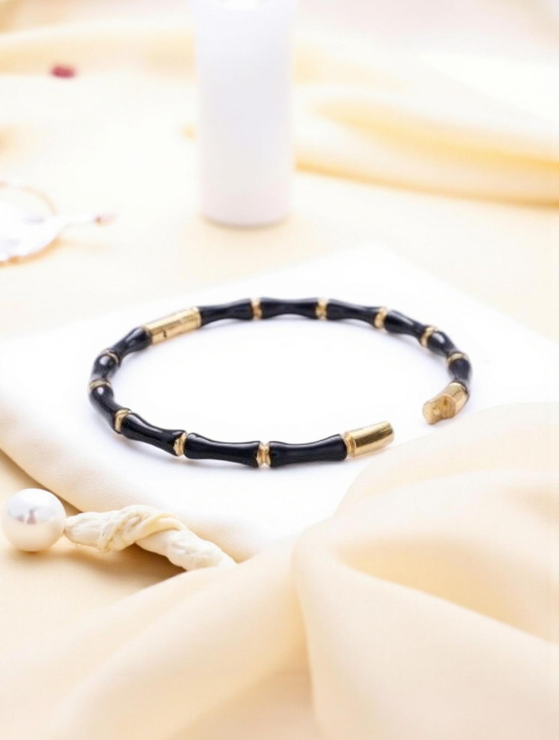 Image of 19th July Jewels Stainless Steel Gold-plated Bracelet