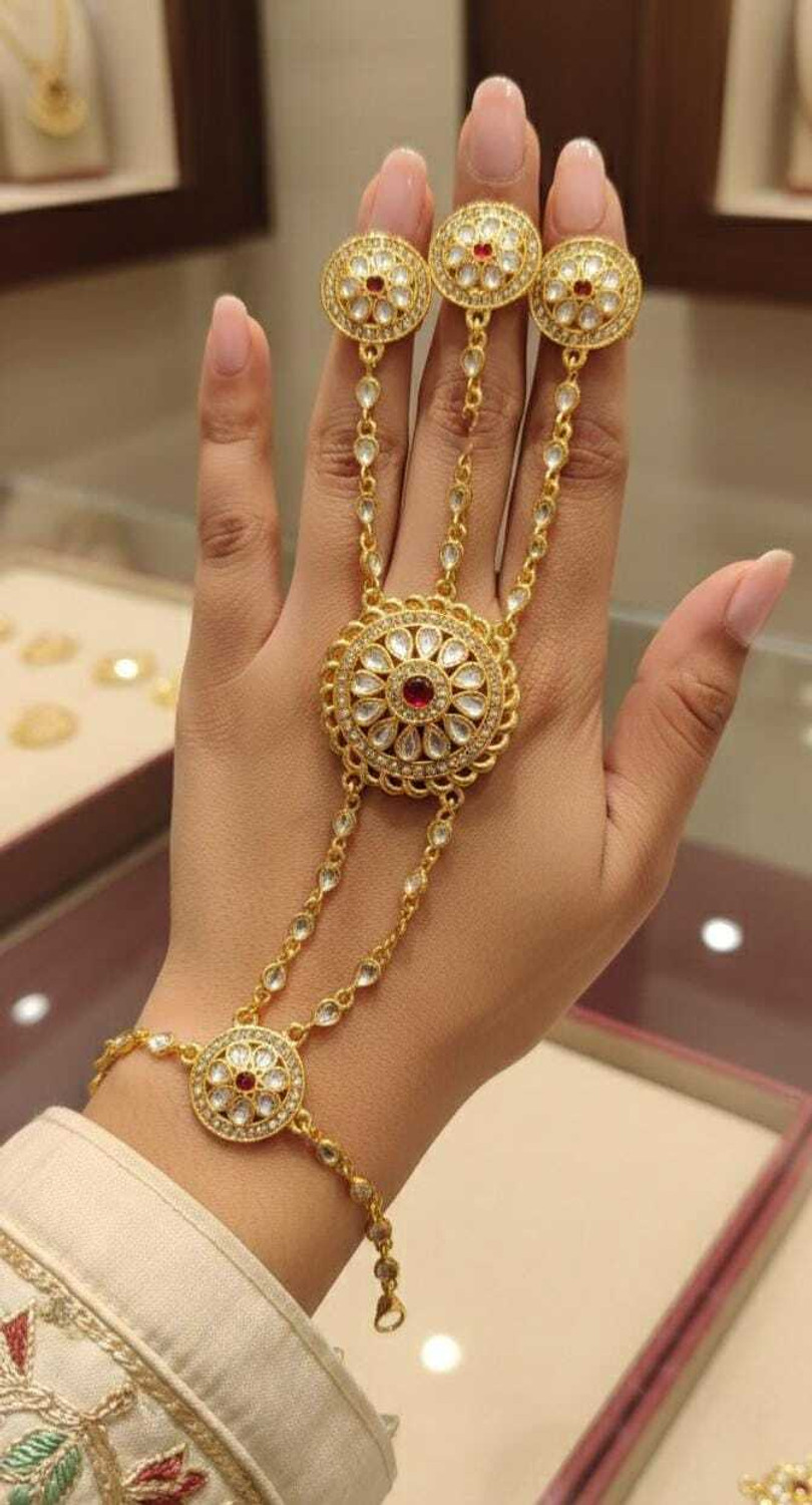Image of NIKYANKA Brass Ring Bracelet