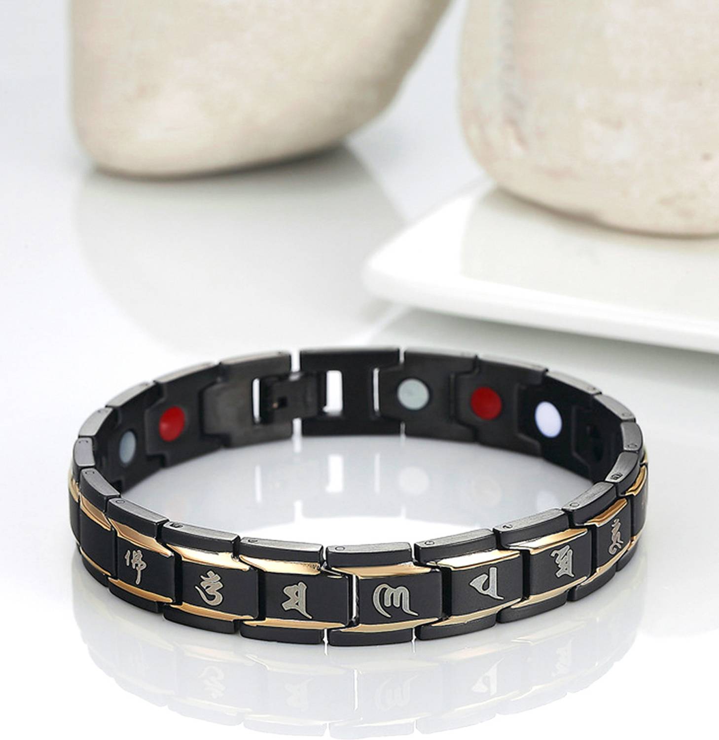 YELLOW CHIMES Stainless Steel Bracelet Yellow - Image 1