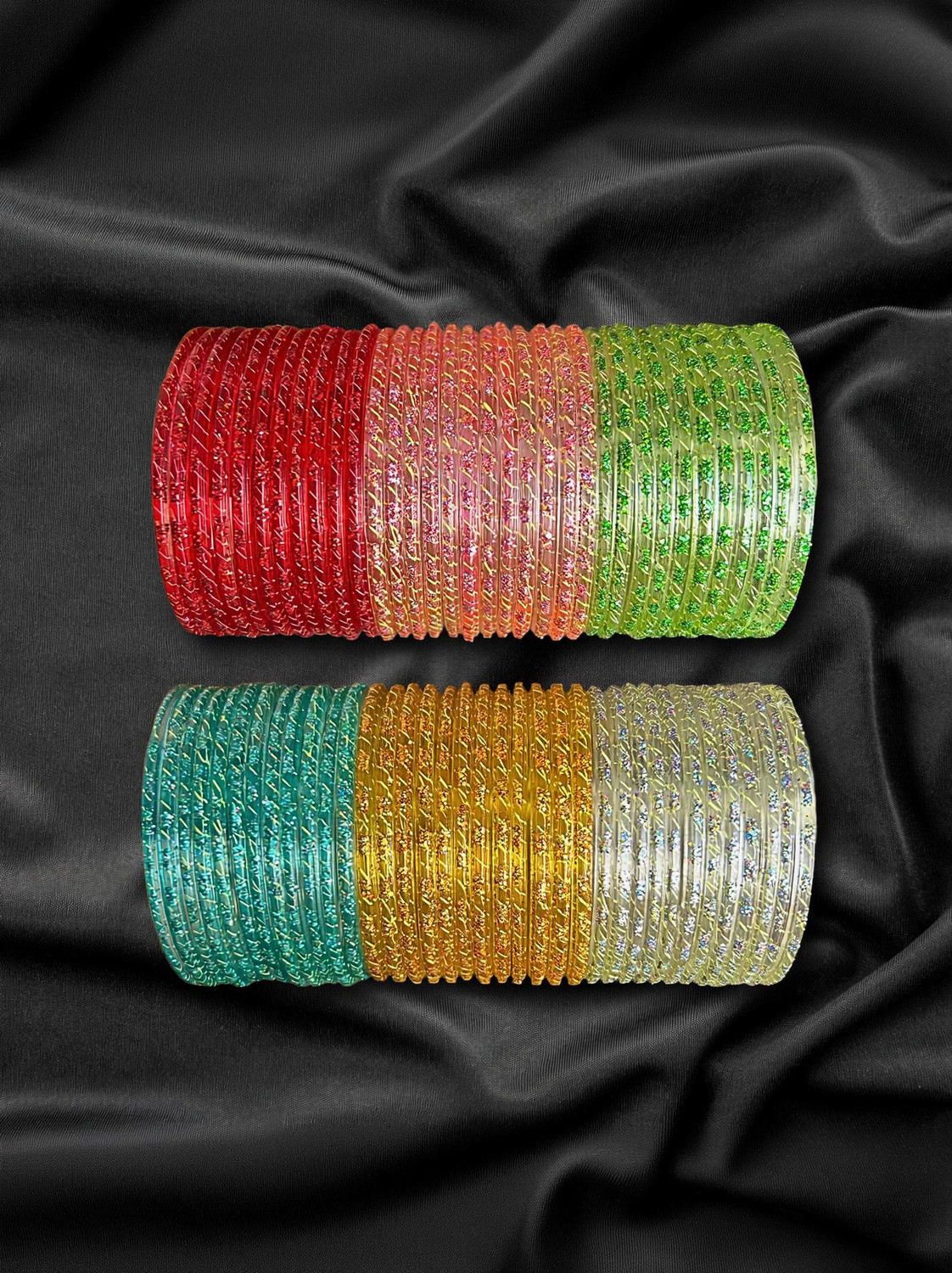 Image of RP BADLAS Glass Bangle Set