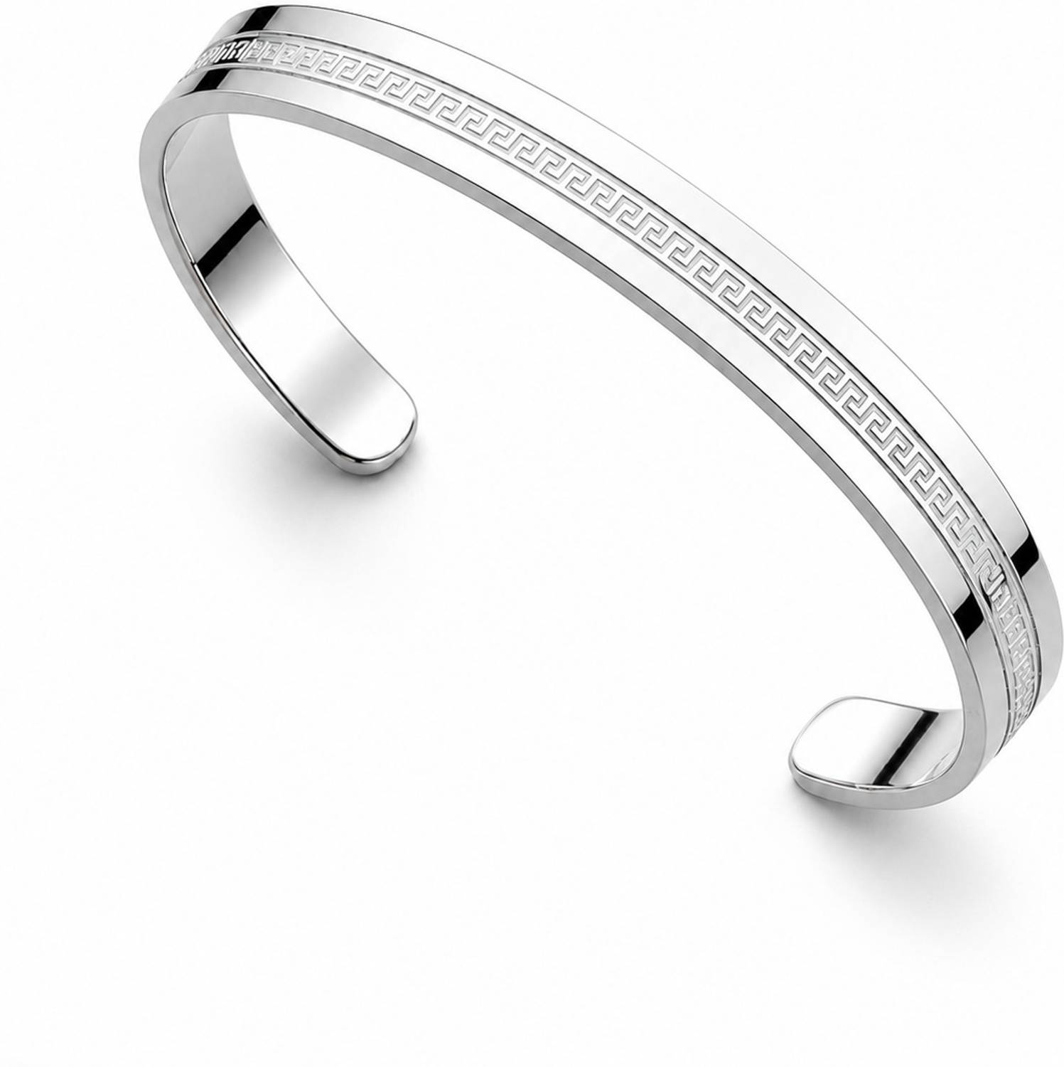 FEEDNIX Stainless Steel Silver Kada - Image 3