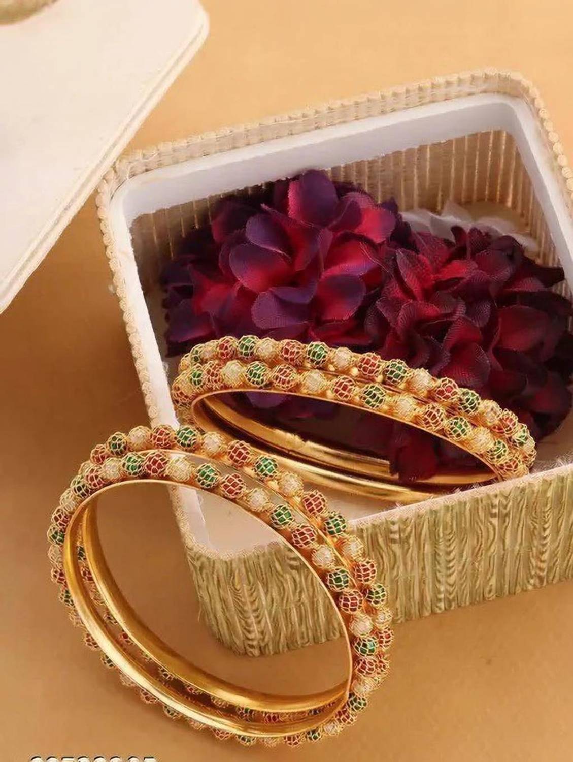 Adarsh Enterprise Alloy Pearl Gold-plated Bracelet