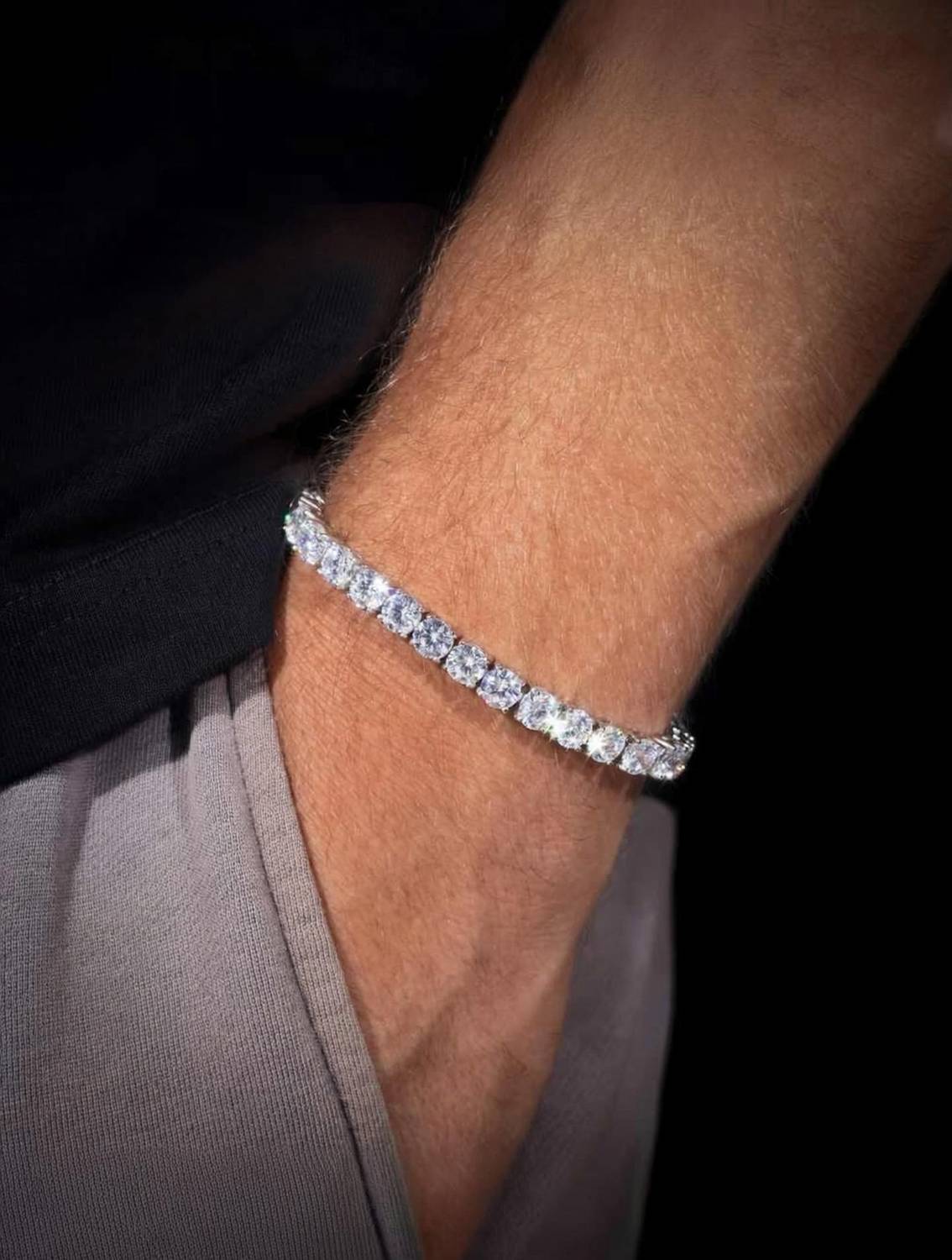 ADF Stainless Steel Gold-plated Bracelet - Image 1