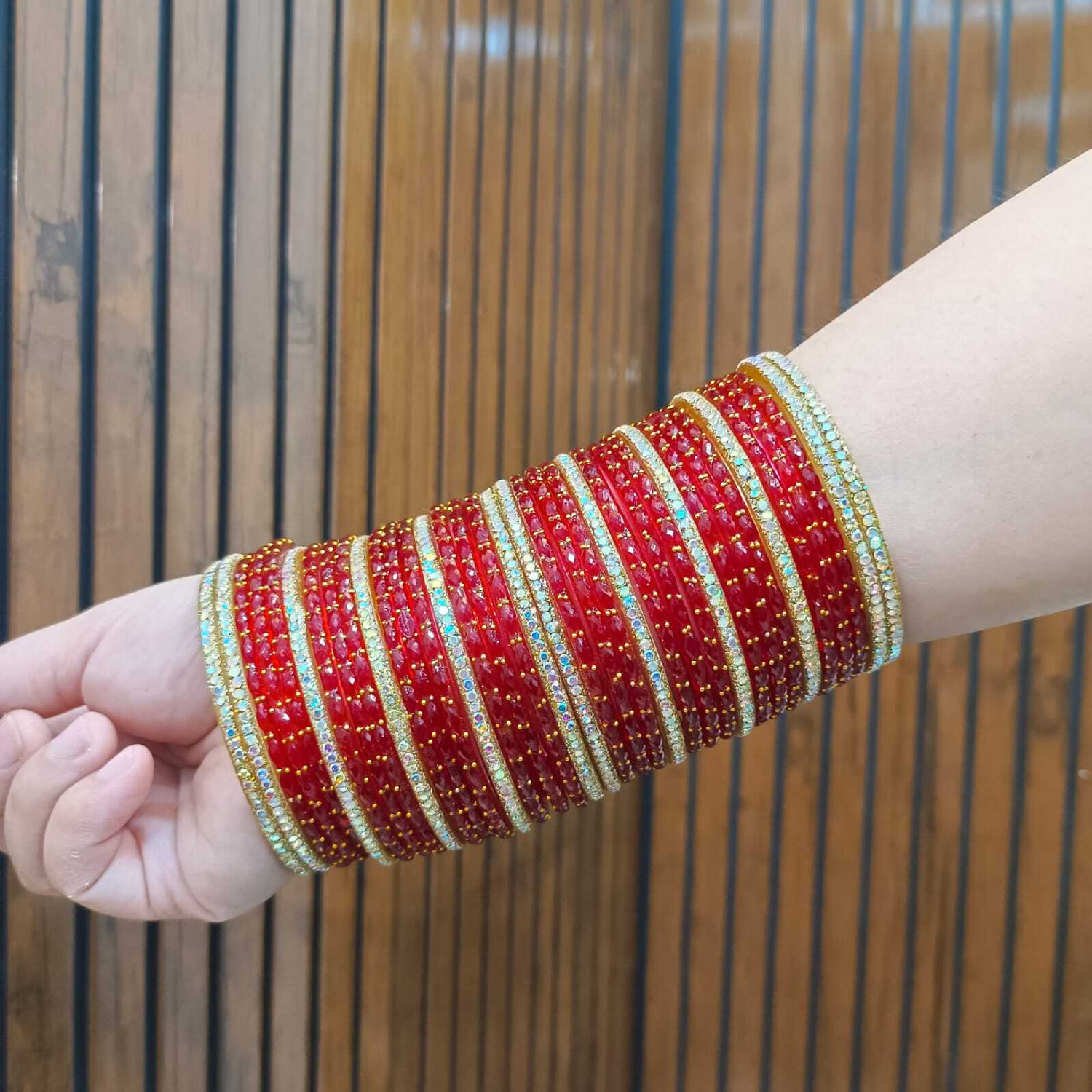 Image of Kaab Glass Bangle Set