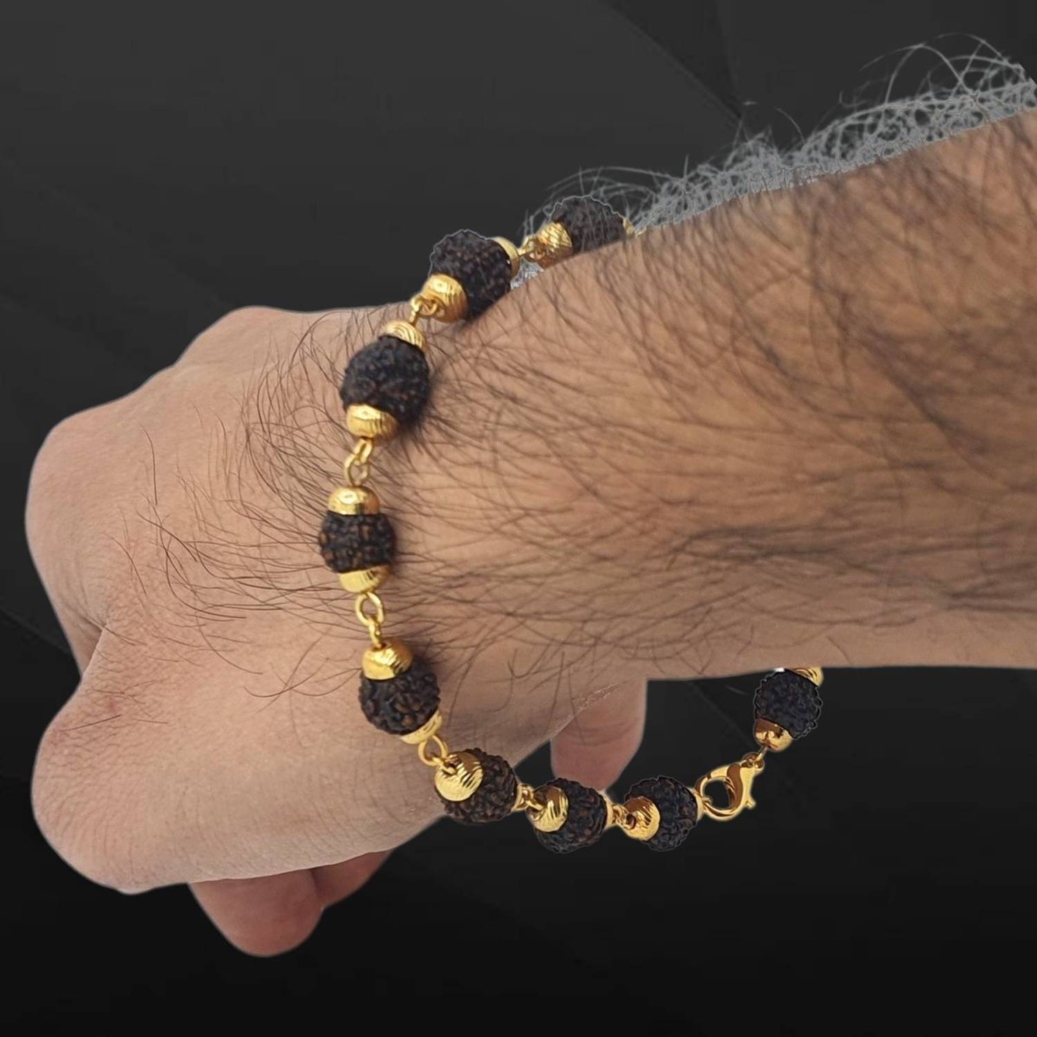 Banke Collection Brass, Alloy Beads Gold-plated Bracelet