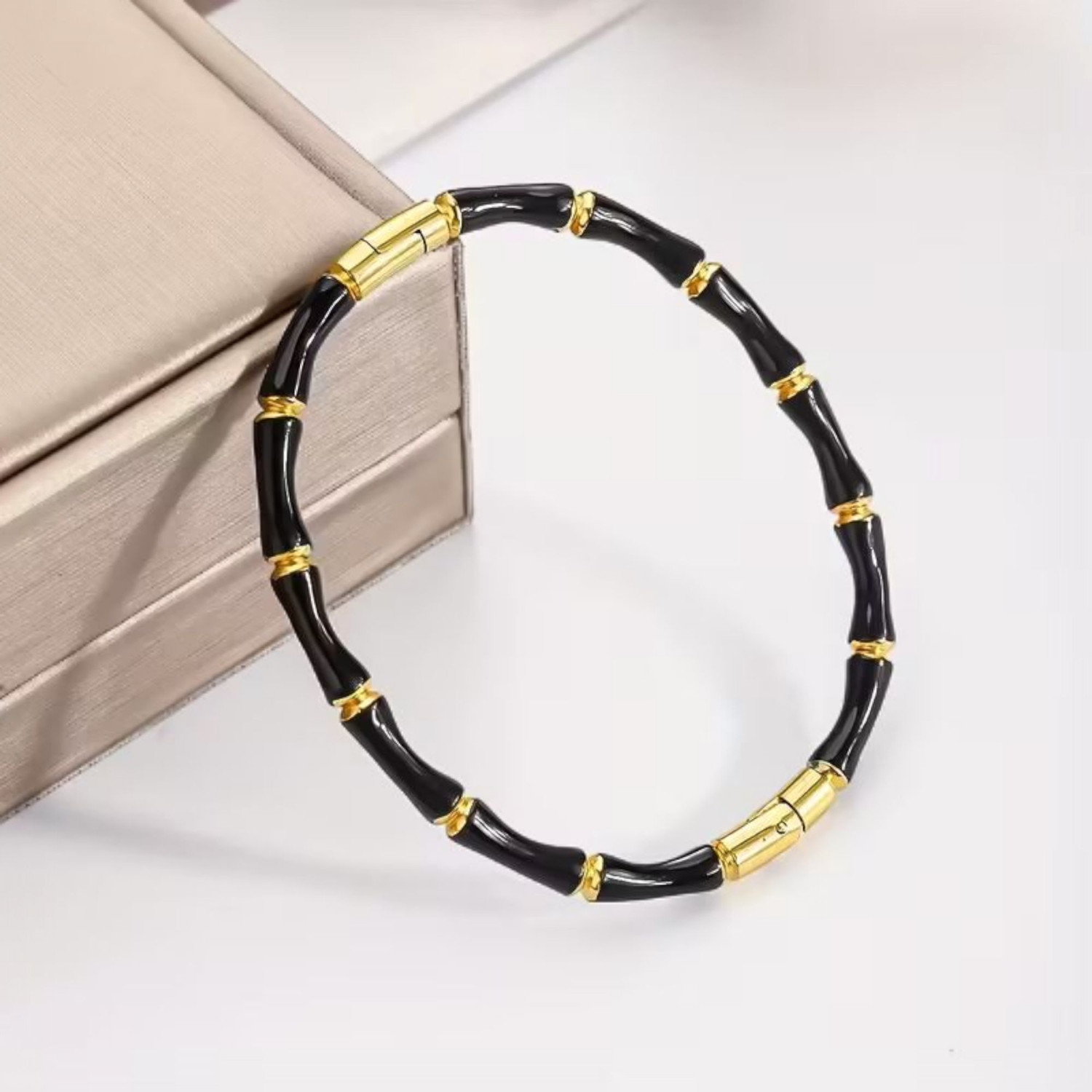 Image of 19th July Jewels Stainless Steel Gold-plated Bracelet