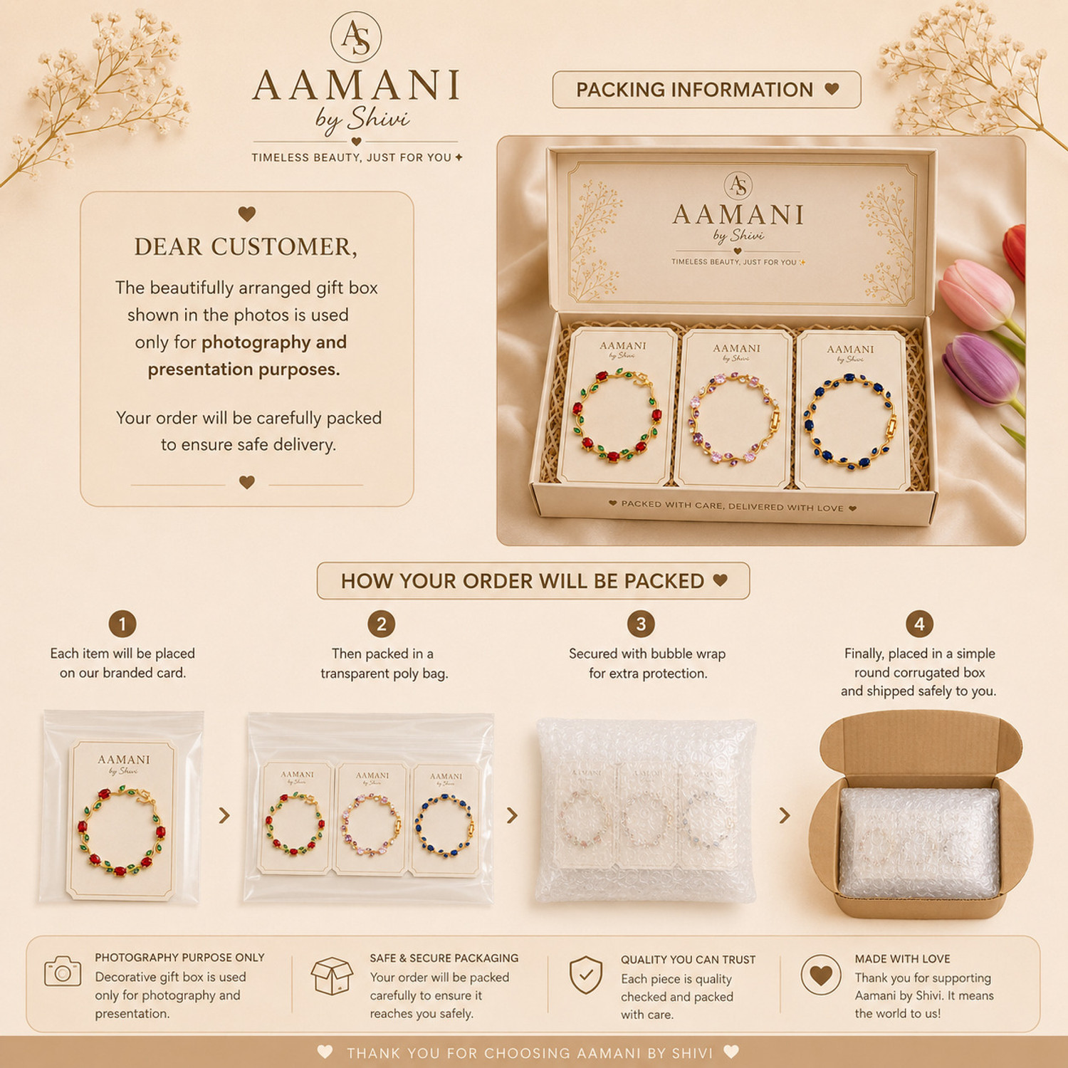 Image of Aamani Producation Alloy Gold-plated Bracelet