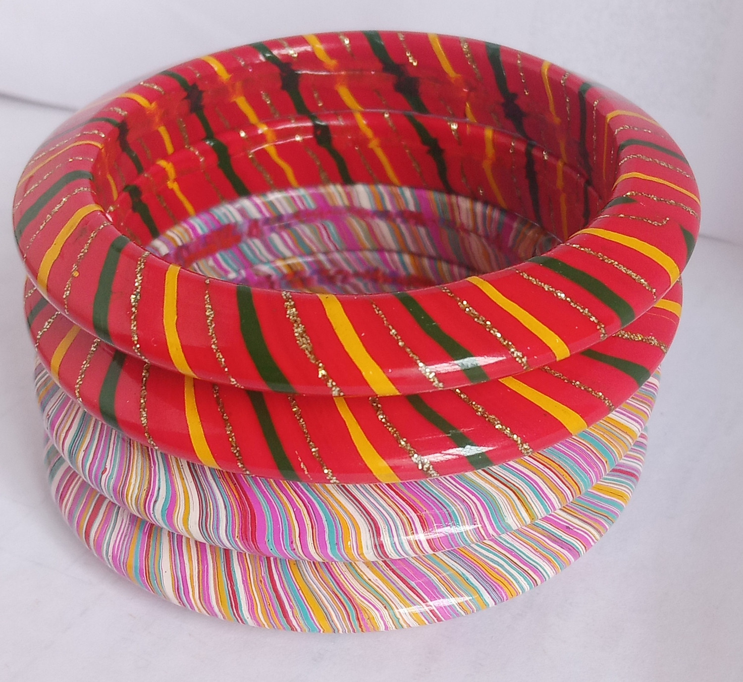 Image of Lahti wala lac Lac Bangle Set