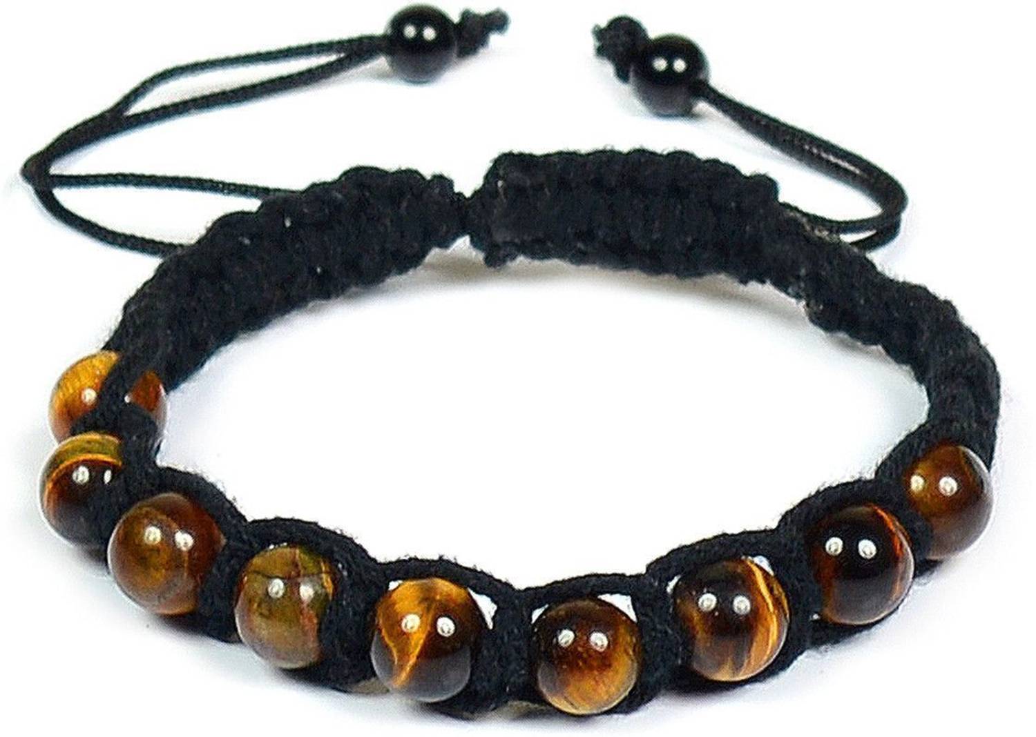 REIKI Tiger's Eye Beads Crystal Bracelet - Image 5