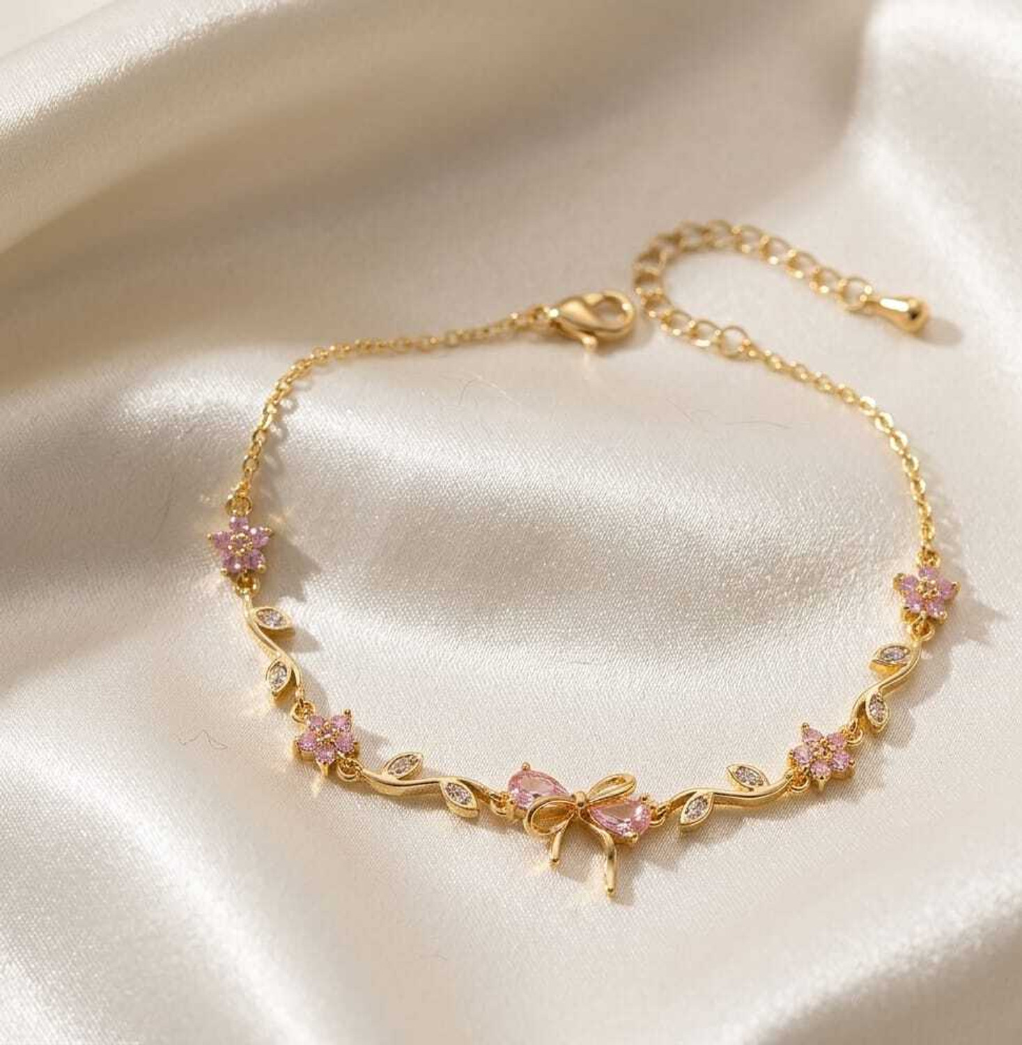 Image of Nakshatra Fashion Stainless Steel Gold-plated Bracelet