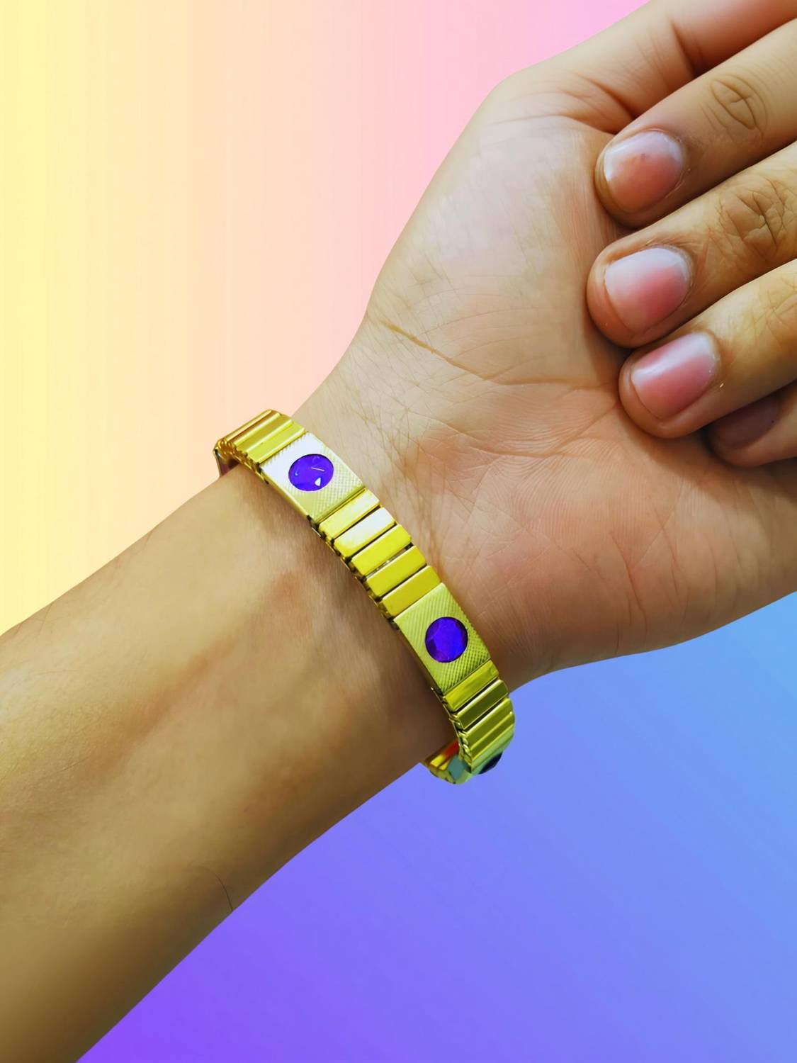 Bracotive Brass Gold-plated Bracelet