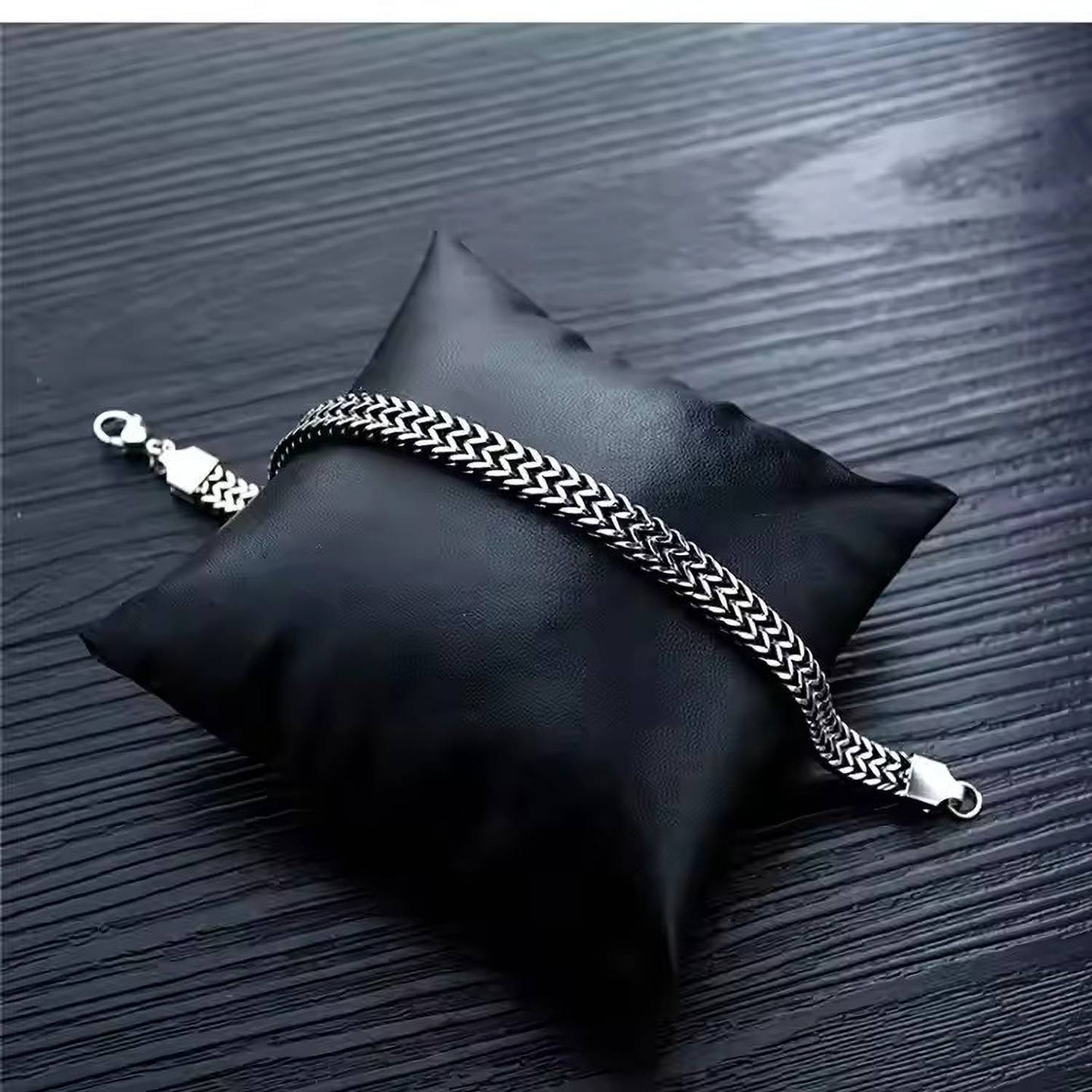 Fashion Frill Stainless Steel Silver Bracelet - Image 2