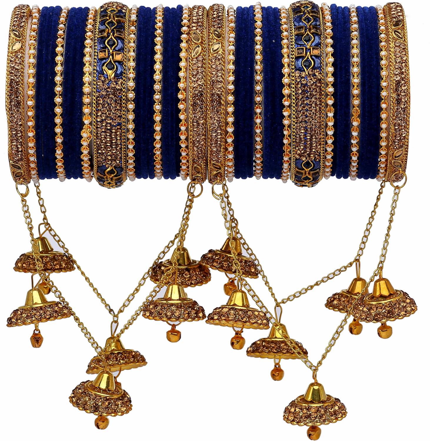 Amika Metal Bangle Set