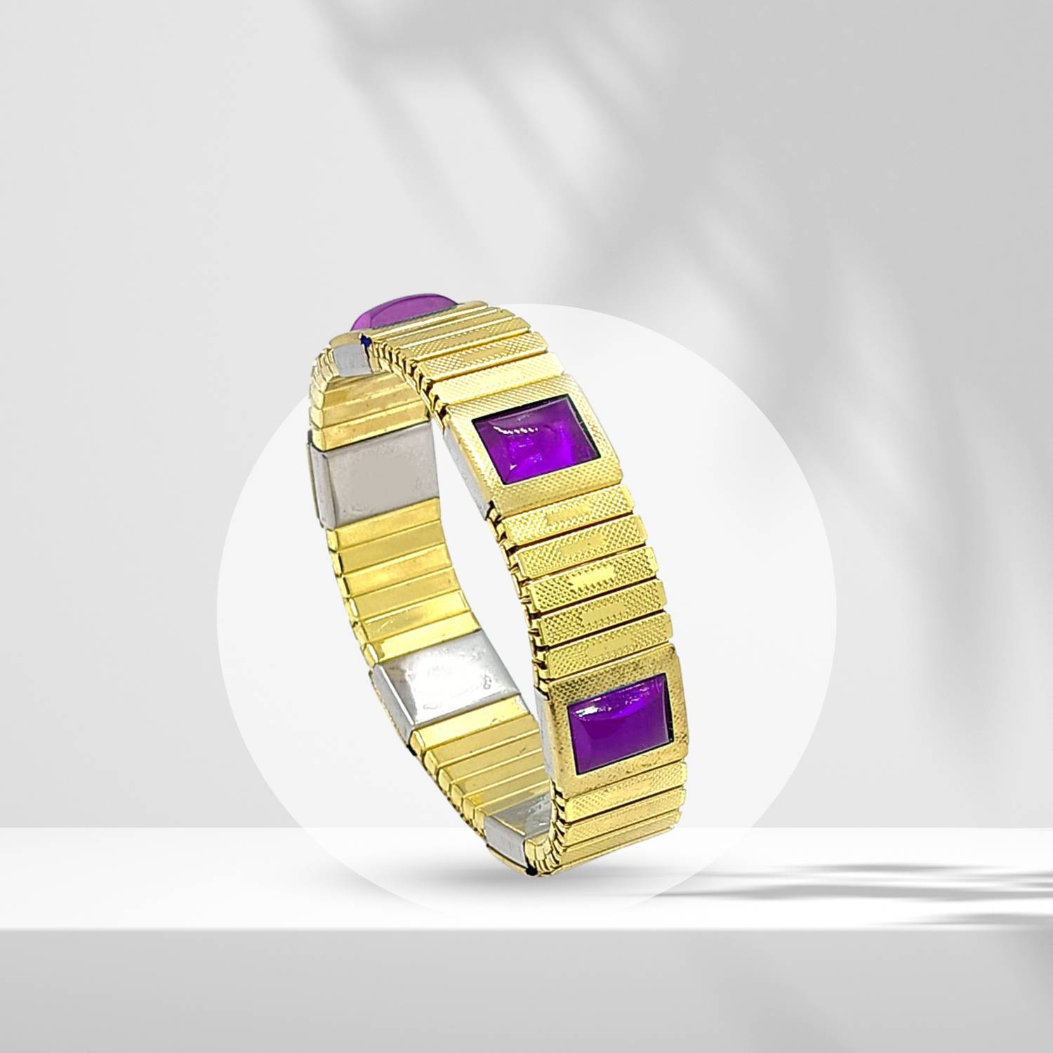 Bracotive Brass Gold-plated Bracelet