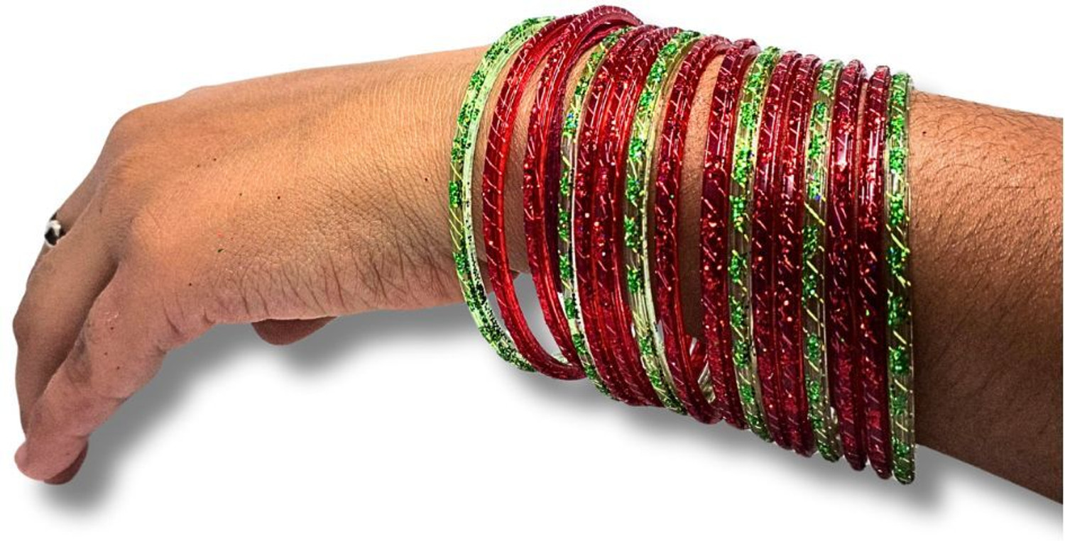 Image of RP BADLAS Glass Bangle Set