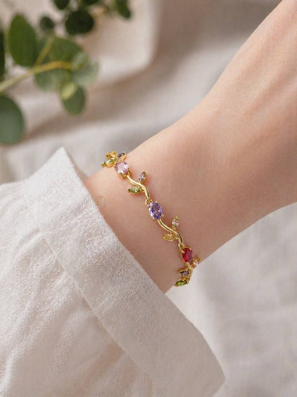 Sukhmani Gold-plated Stainless Steel Bracelet
