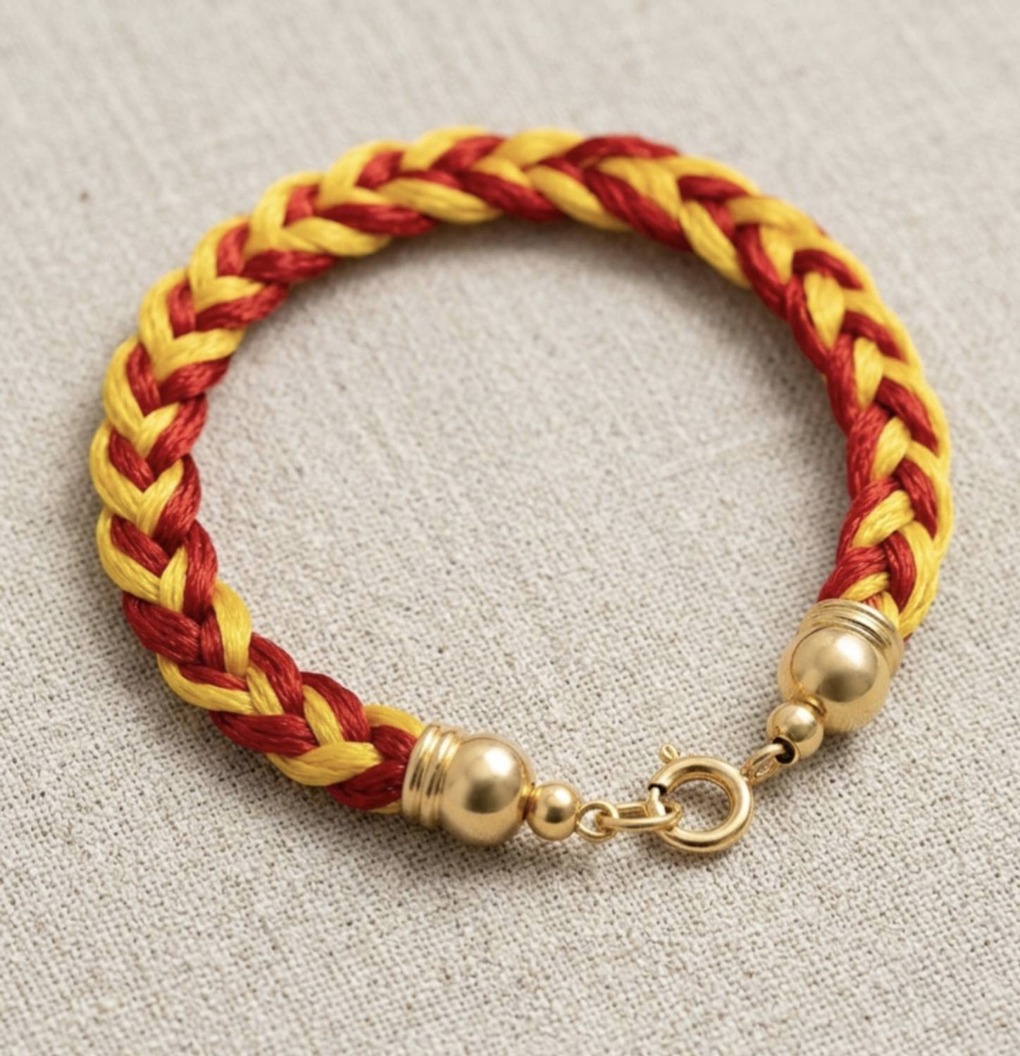 Tulsi Tatva Cloth Charm Bracelet - Image 1