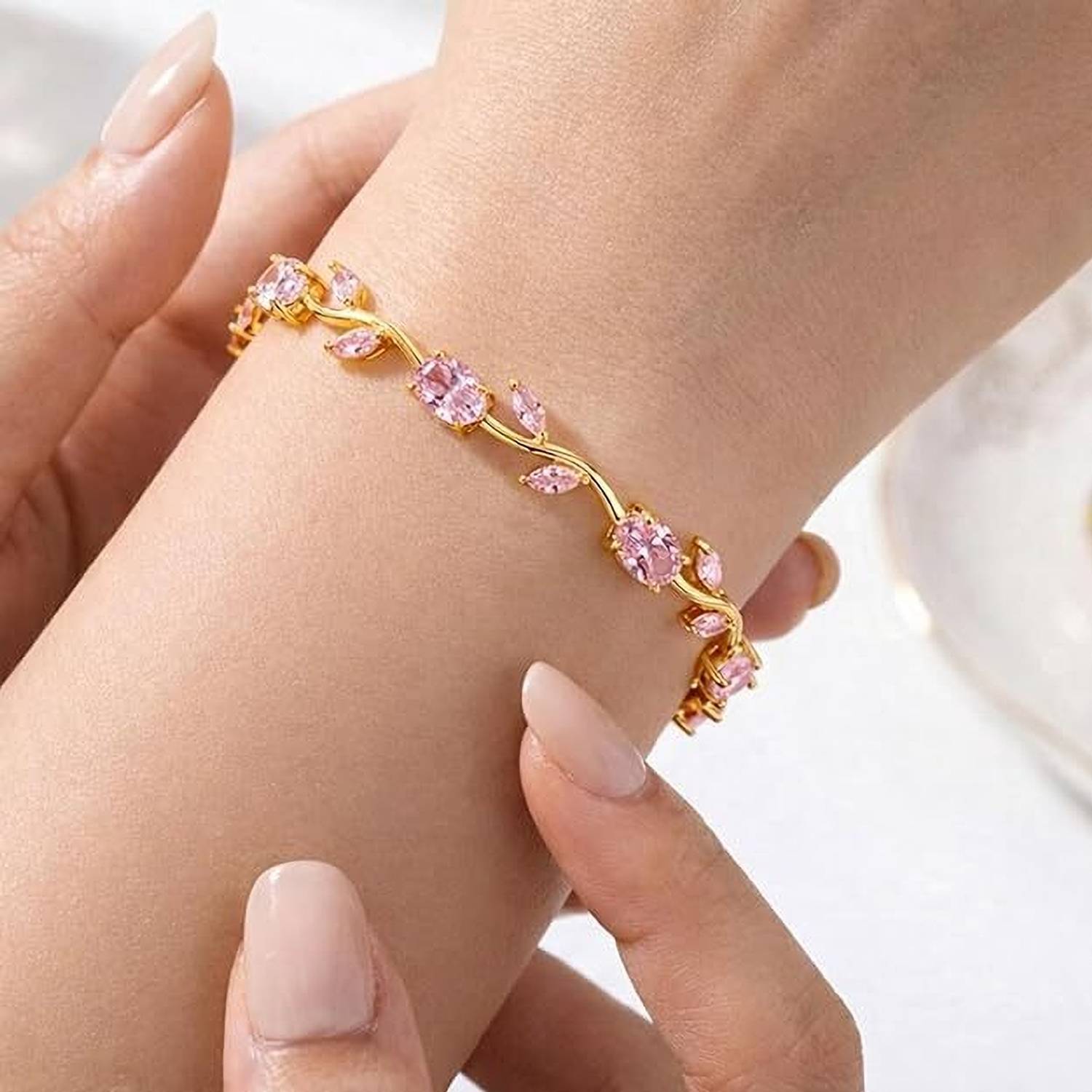 Tiwara Alloy Agate Bracelet - Image 5