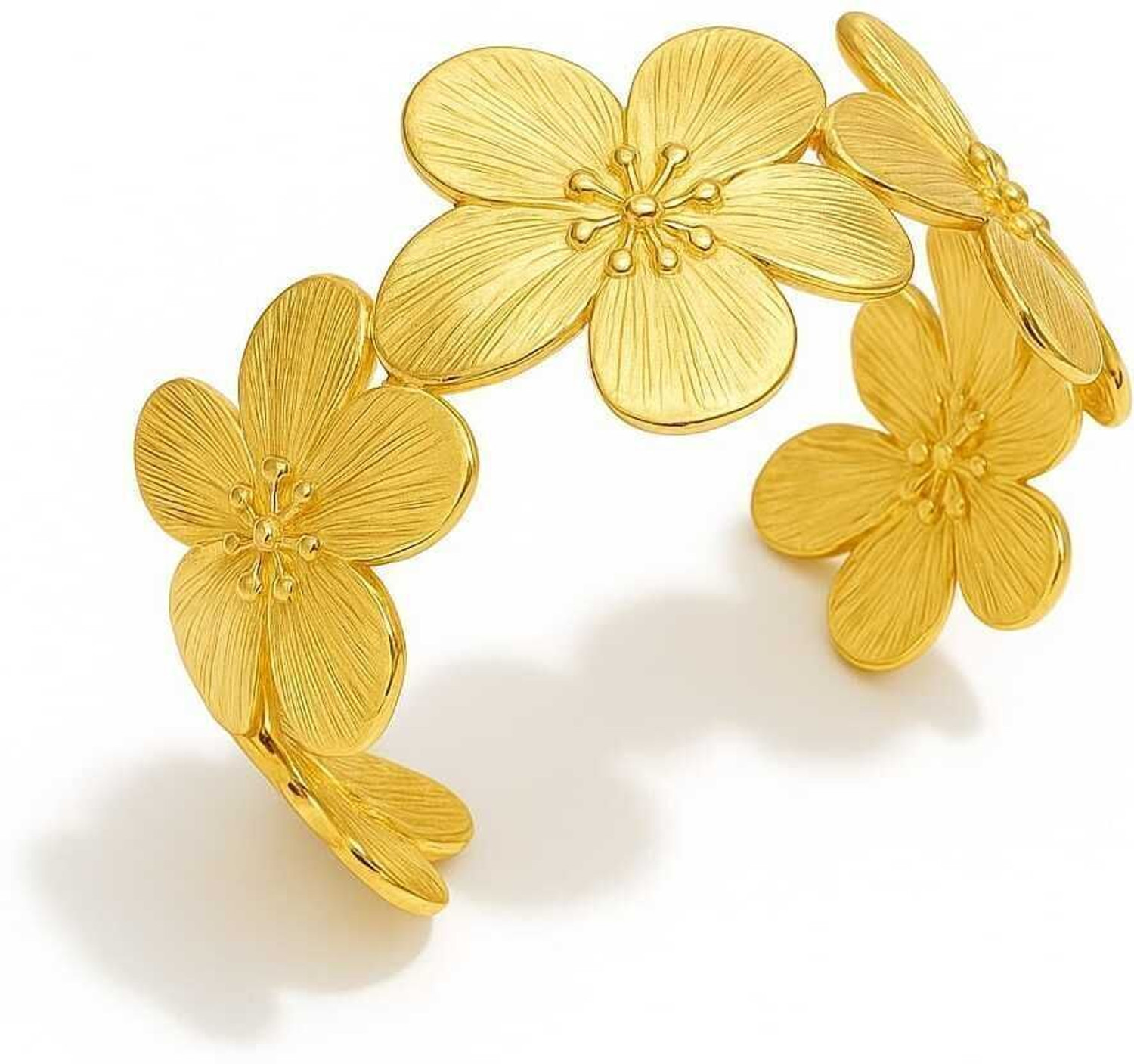 Image of DEV VARNIKA Alloy Gold-plated Cuff