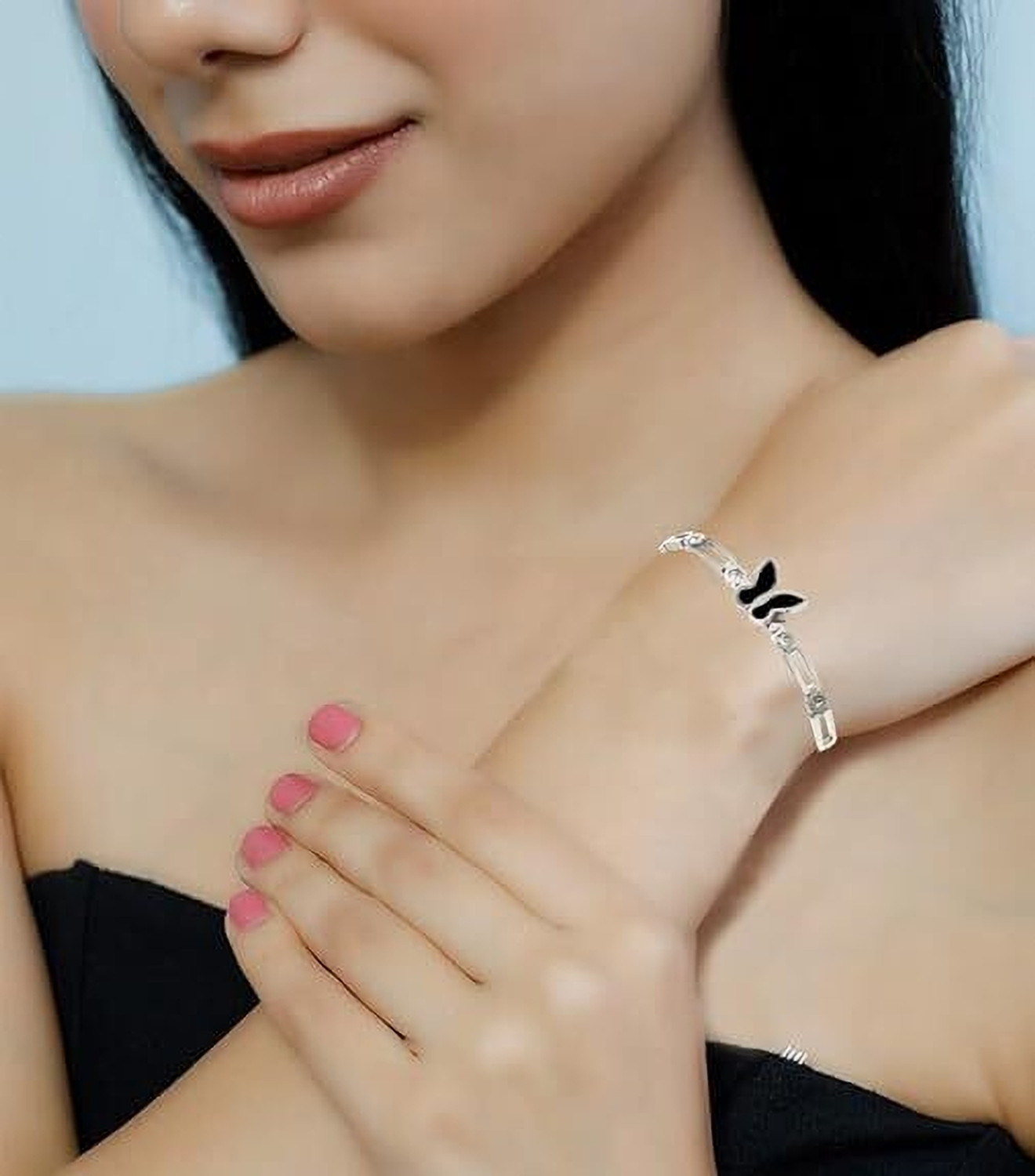 Image of DIADRIM Alloy Silver Coated Bracelet