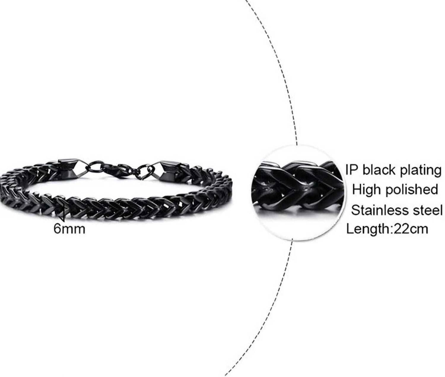 SPYRONIX REAL TREASURE Stainless Steel Silver Bracelet - Image 3