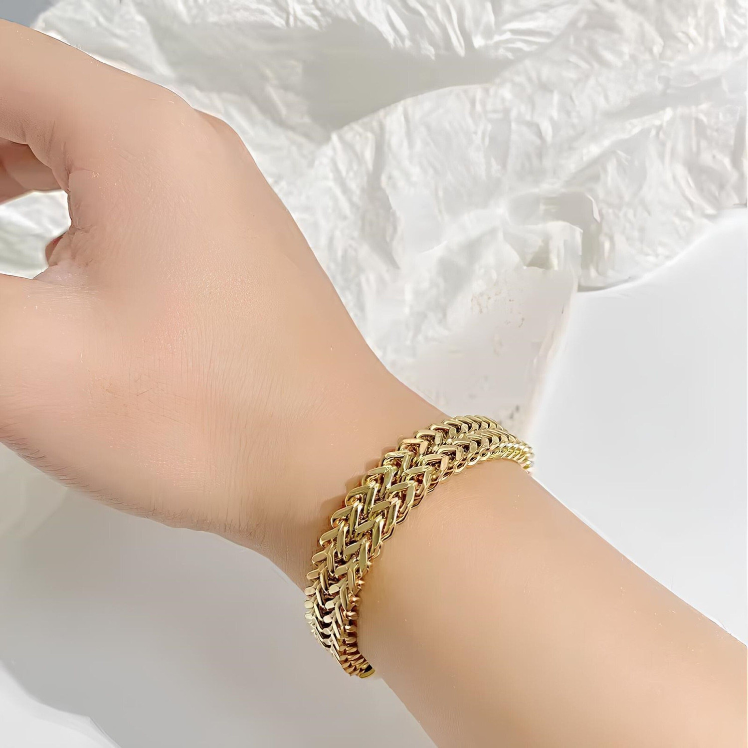 Image of Karishma Kreations Stainless Steel Bracelet