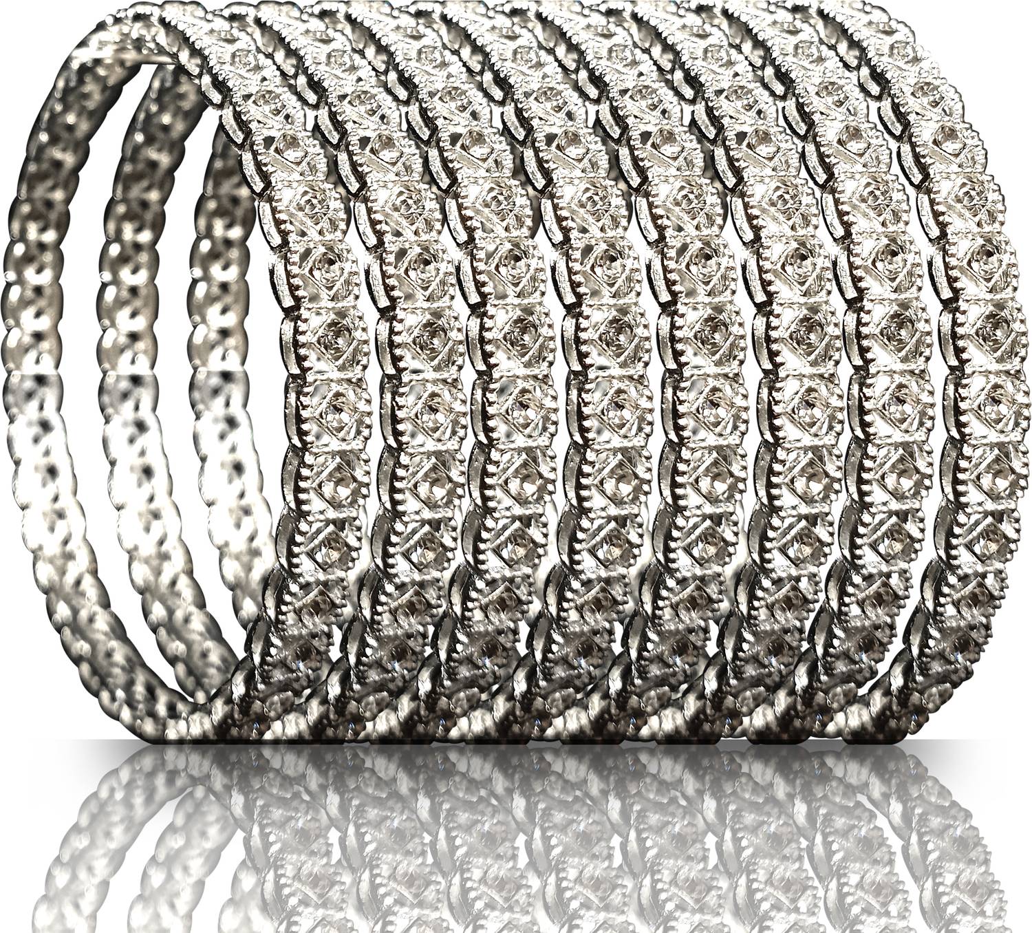 beutifly Metal Silver Kada