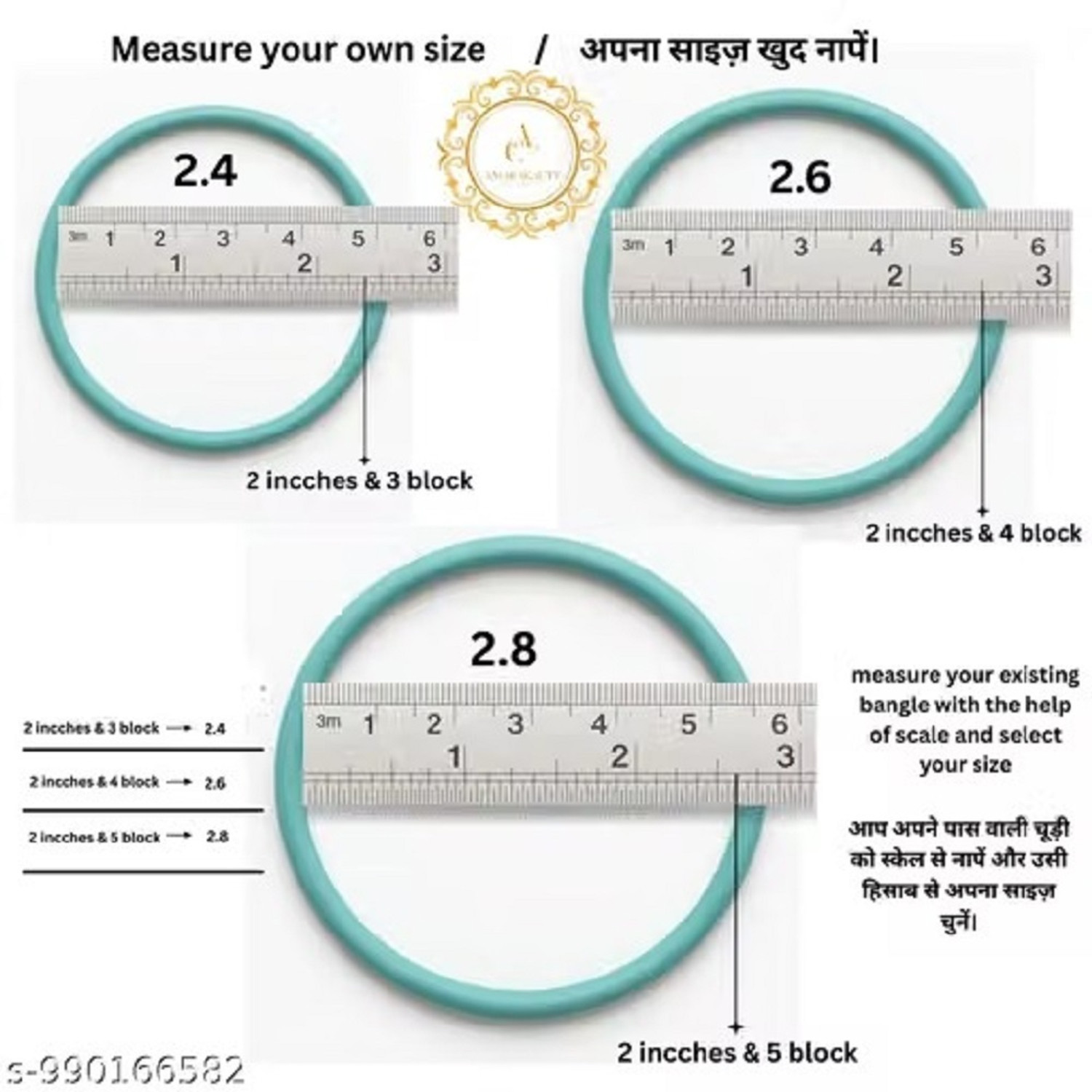 Image of Noorani Shringar Plastic Beads Chudas (Pack of 36)