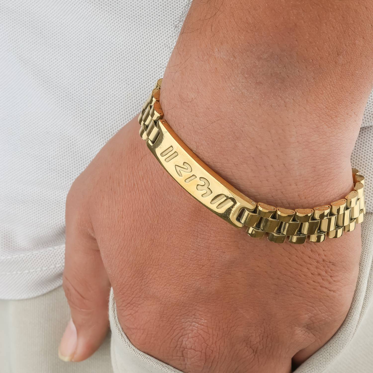 Nikza Gold-plated Stainless Steel Bracelet - Image 2