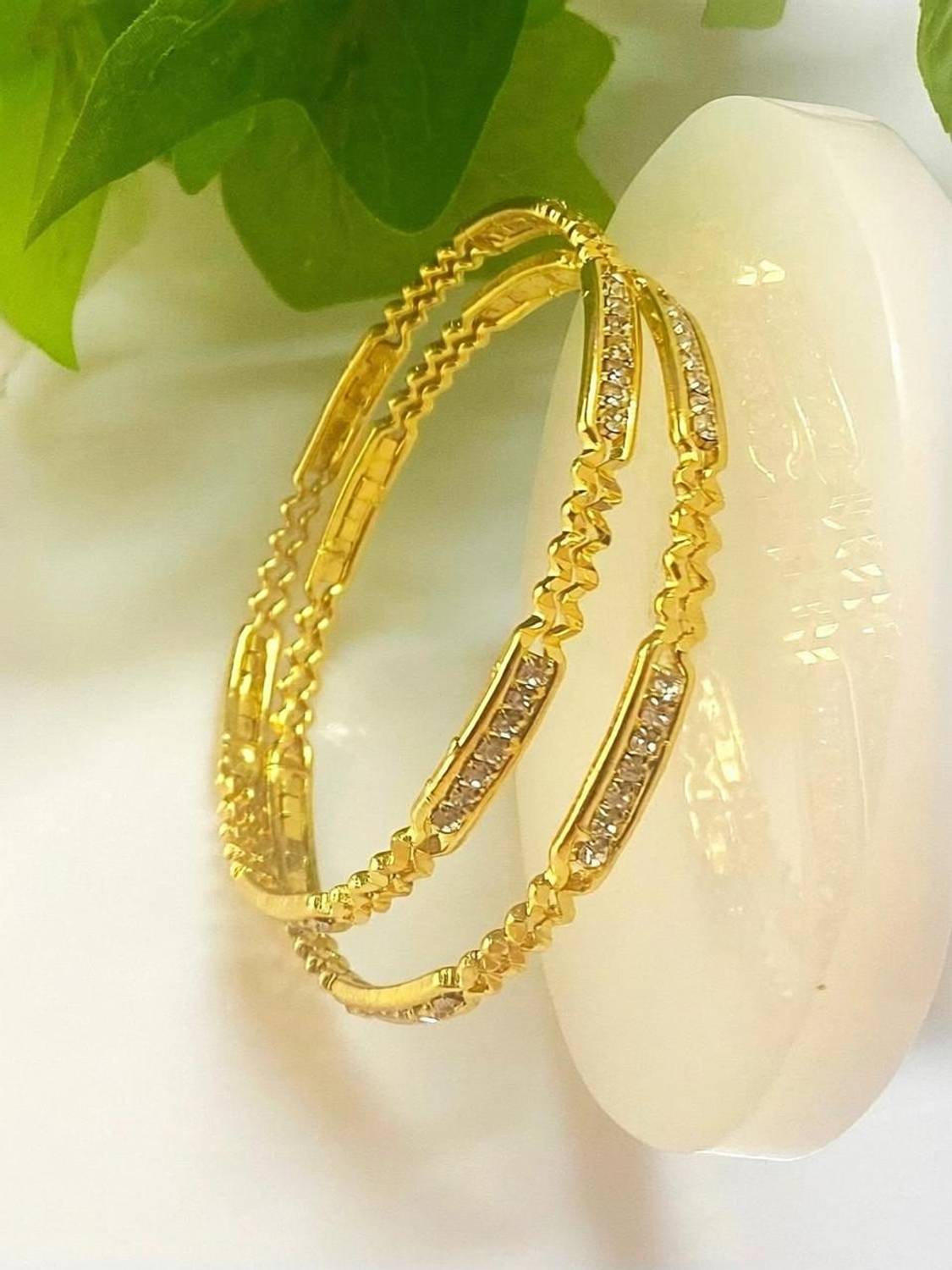 AARTISAI Alloy Gold-plated Bangle Set