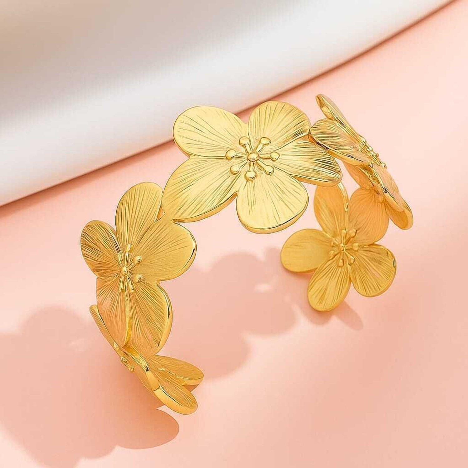 Image of DEV VARNIKA Alloy Gold-plated Cuff