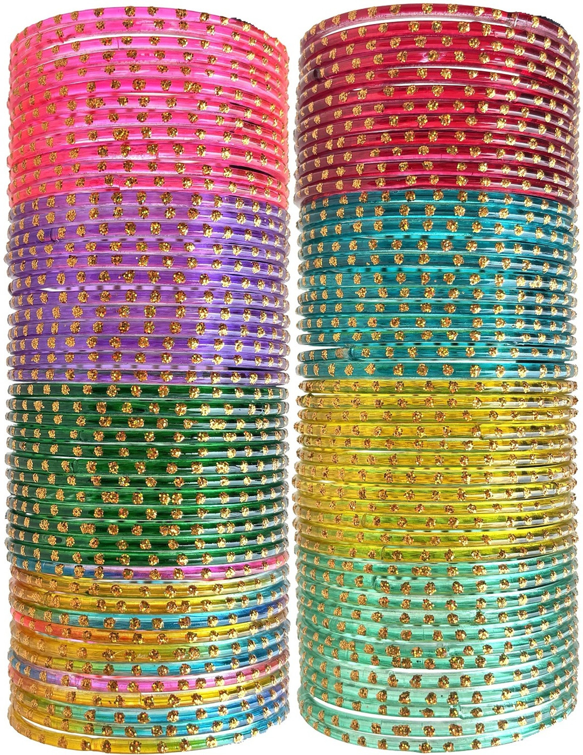 Image of VAKANGAN Glass Bangle Set