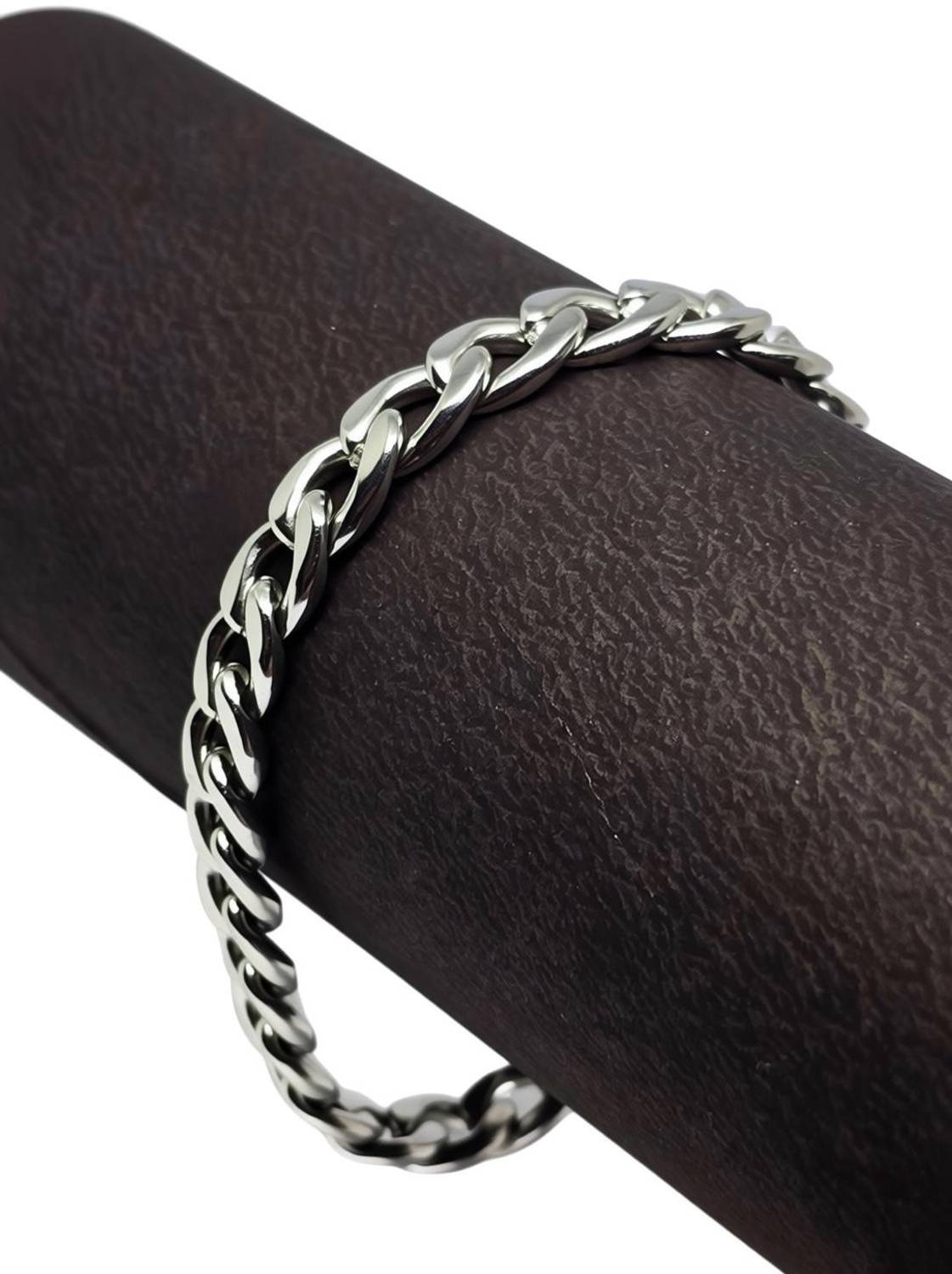 AjaraGems Stainless Steel Charm Bracelet