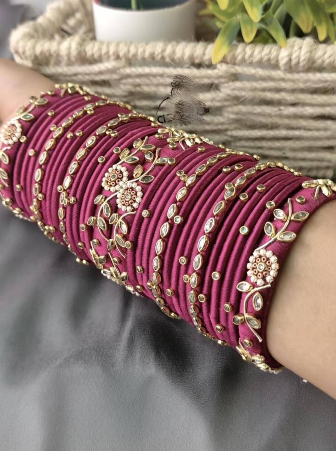 advika creations india Plastic Bangle Set