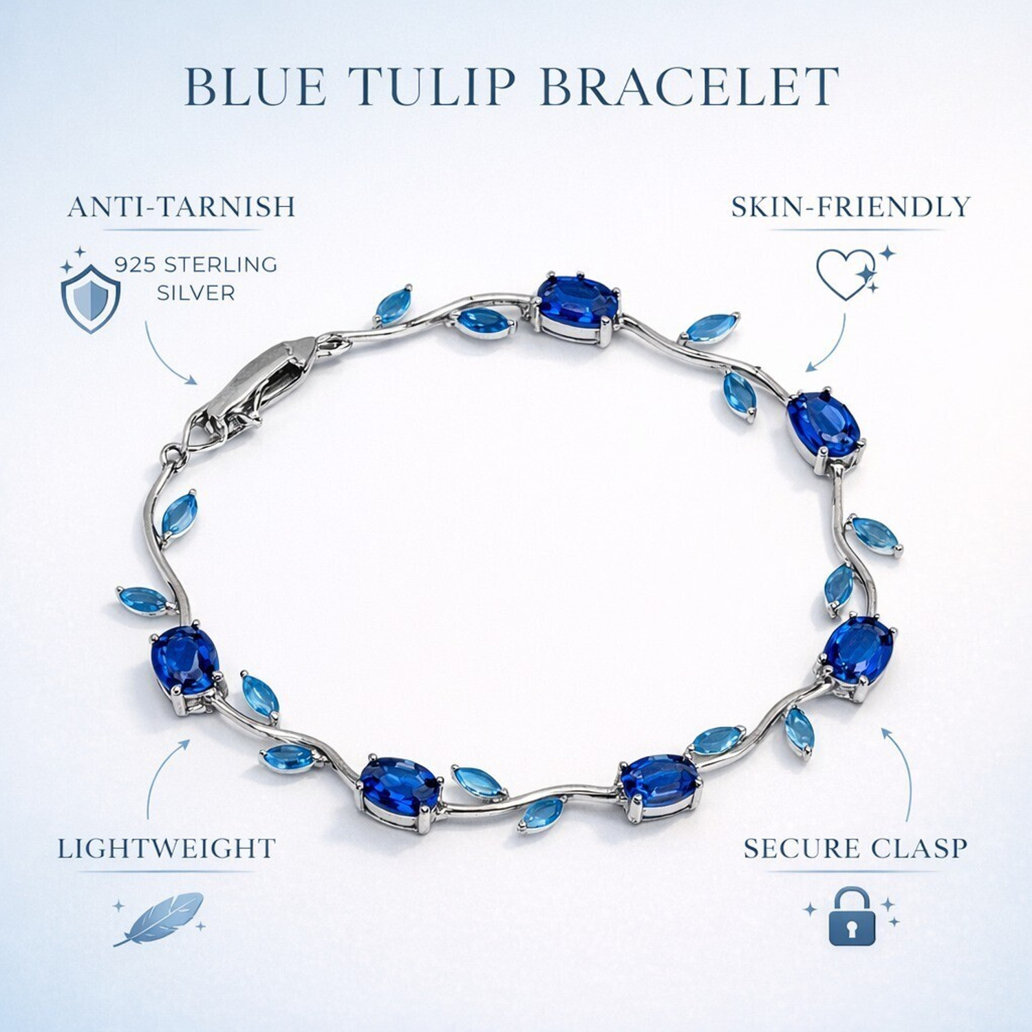 Image of zevarna Alloy Silver Bracelet