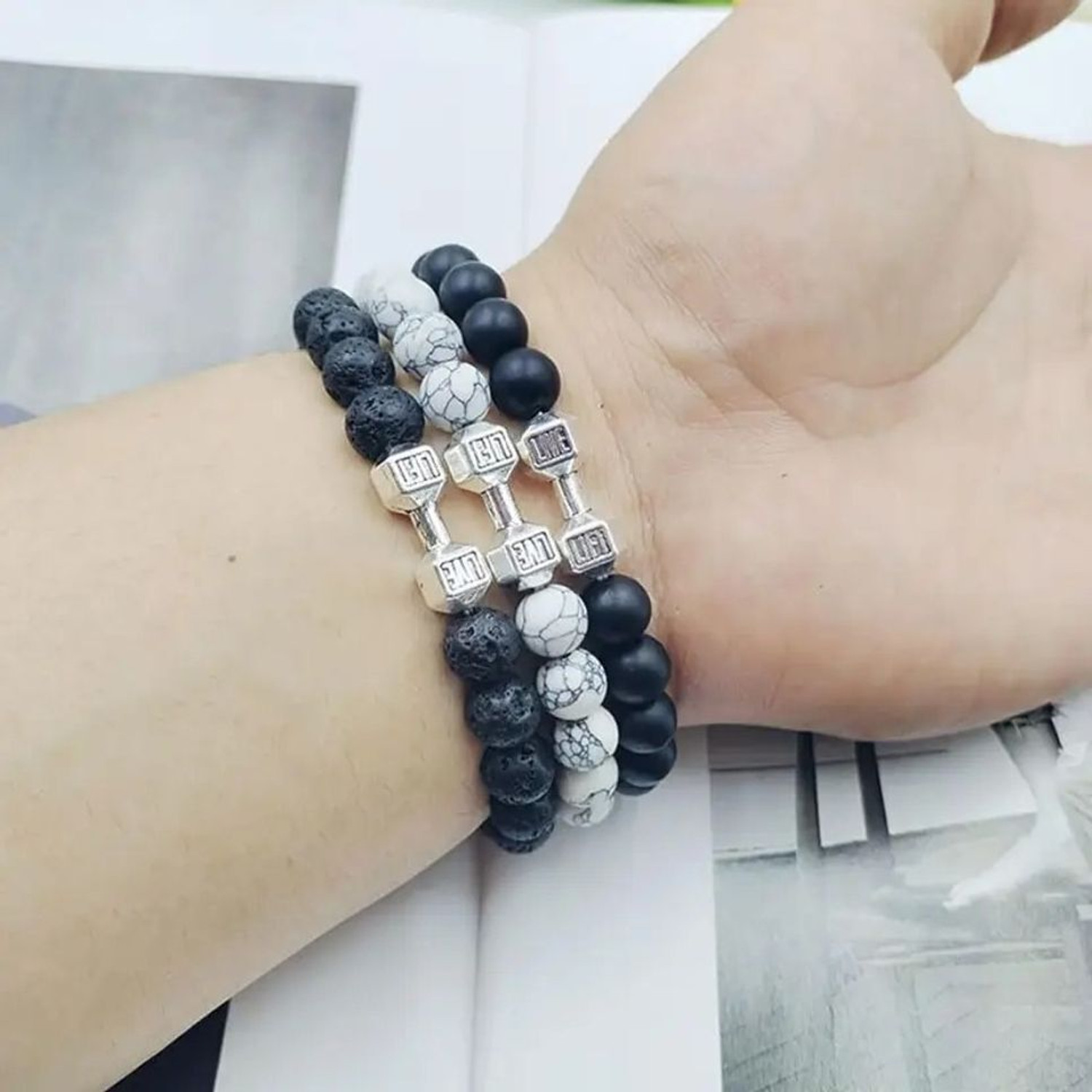 Image of SBSONSCREATION Alloy Beads Bracelet