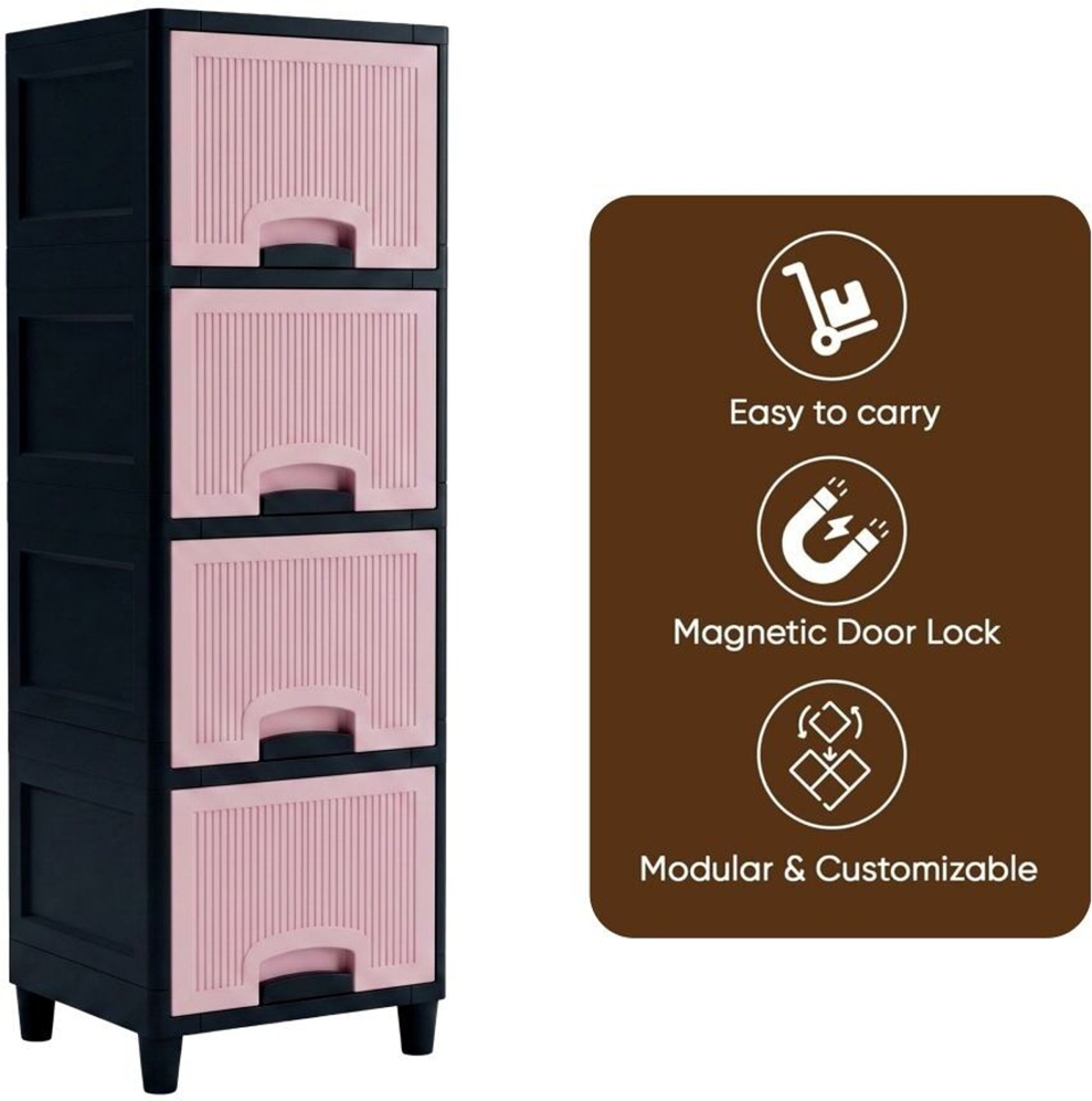 Image of MAXTID Multi Layer Cabinet Storage Organizer Vanity Box