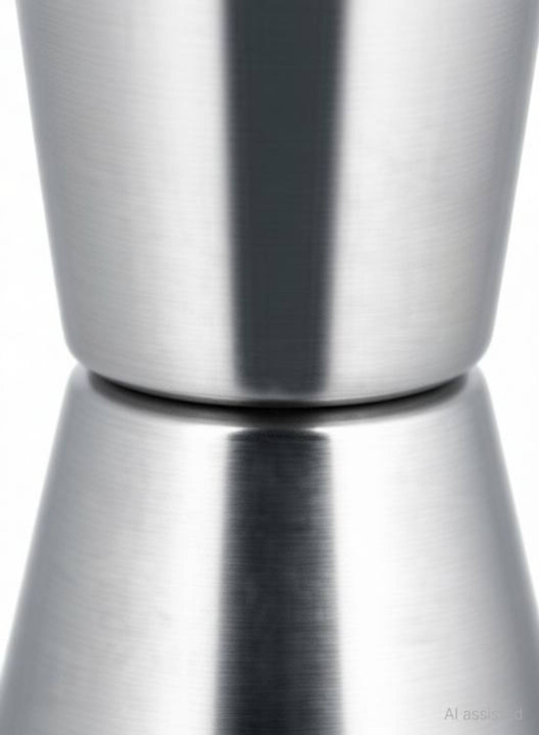 Anne-kee Double Side Peg Measure Jigger 15 x 30 ML Stainless Wine Glass Drink Shot Glass 1 - Piece Bar Set