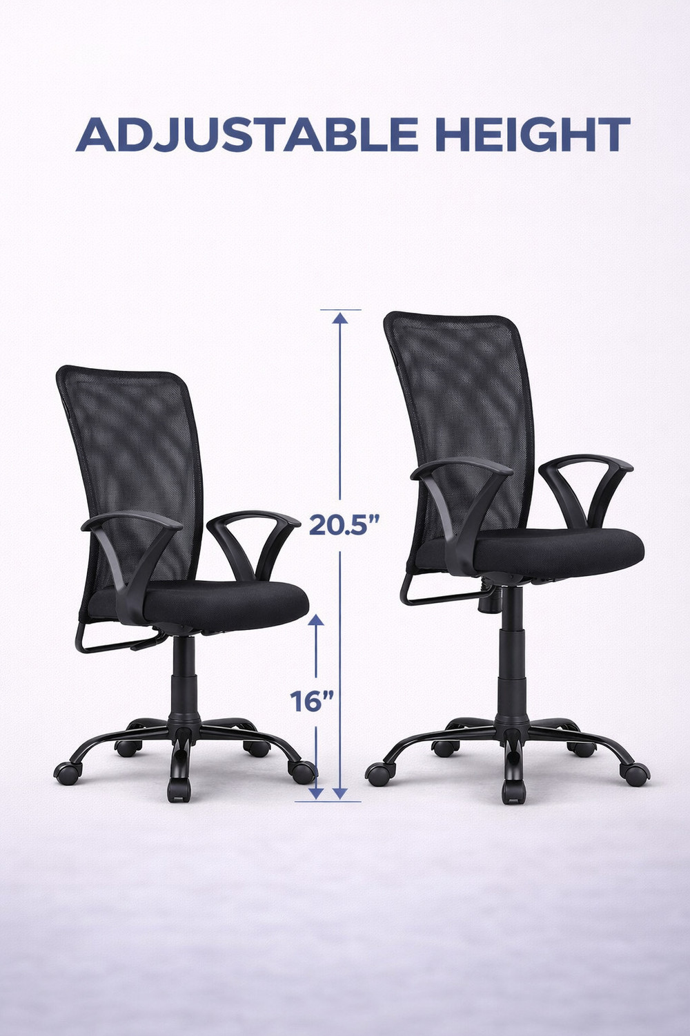 Image of MAESTRO SEATING SYSTEMS Ergonomic Office Chair with Lumbar Support Premium Revolving Boss Chair for Home Plastic Bar Chair