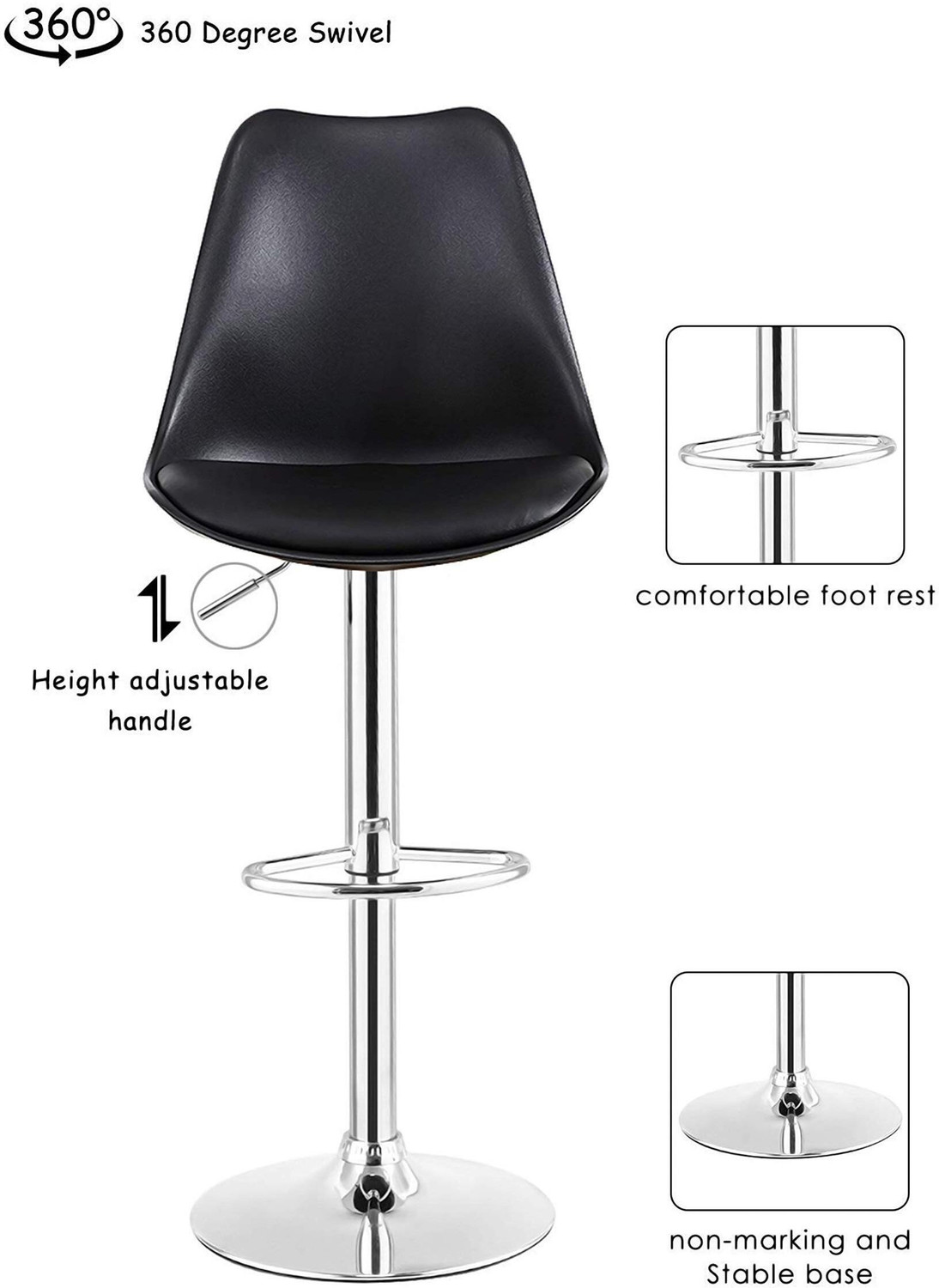 Image of MAESTRO SEATING SYSTEMS Metal Bar Chair