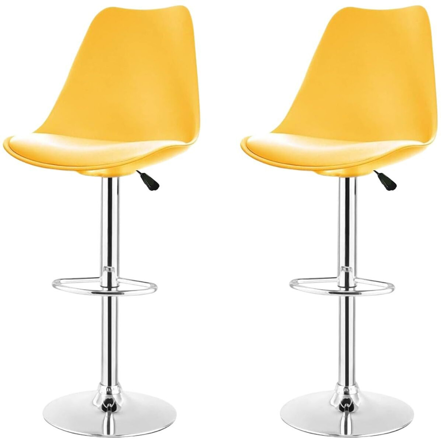Image of ACTIVA Rapid Bar Stool with Adjustable Height|Swivel Metal Stool Chair for Bar /Cafe| Metal Bar Stool