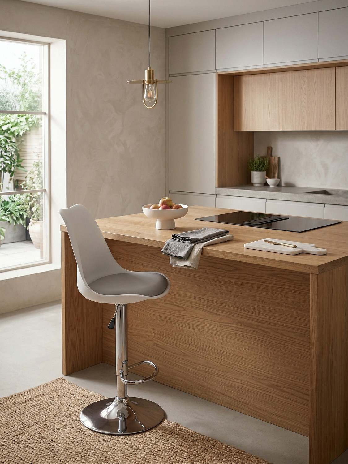 Image of ACTIVA Rapid Bar Stool with Adjustable Height|Swivel Chair for Bar /Cafe - Set of 2 Metal Bar Stool