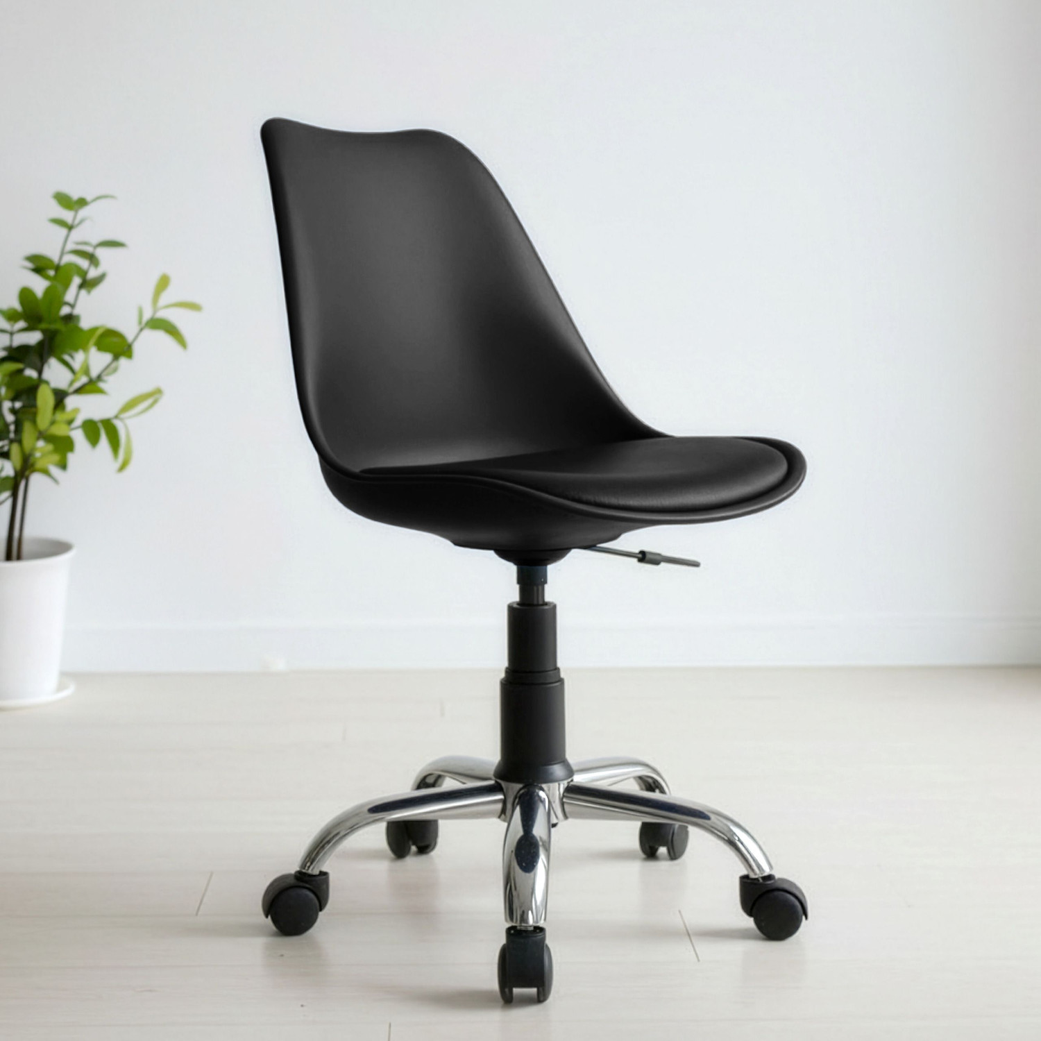 Image of Diya Diya Smart Revolving Chair Nylon Office Executive Chair