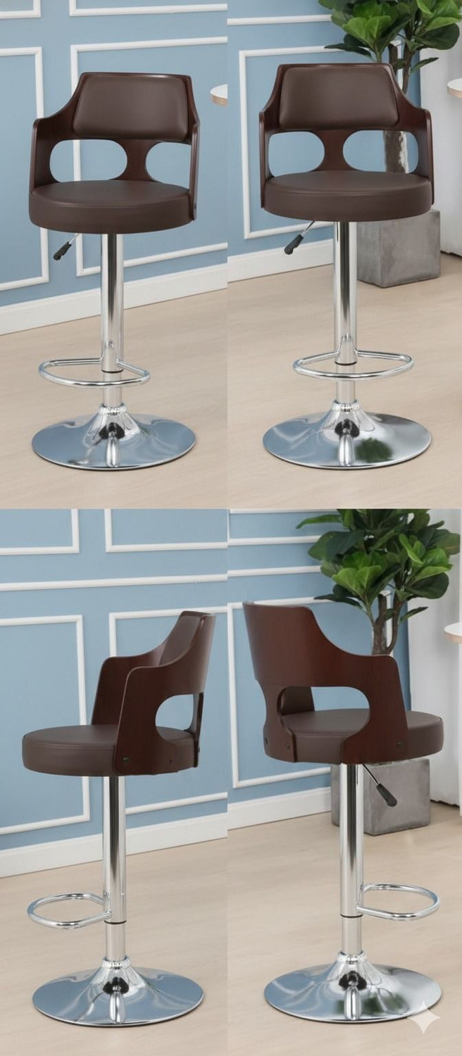 Image of NGFC - SITTING ENVIRONMENT SOLUTIONS Leather Bar Stool