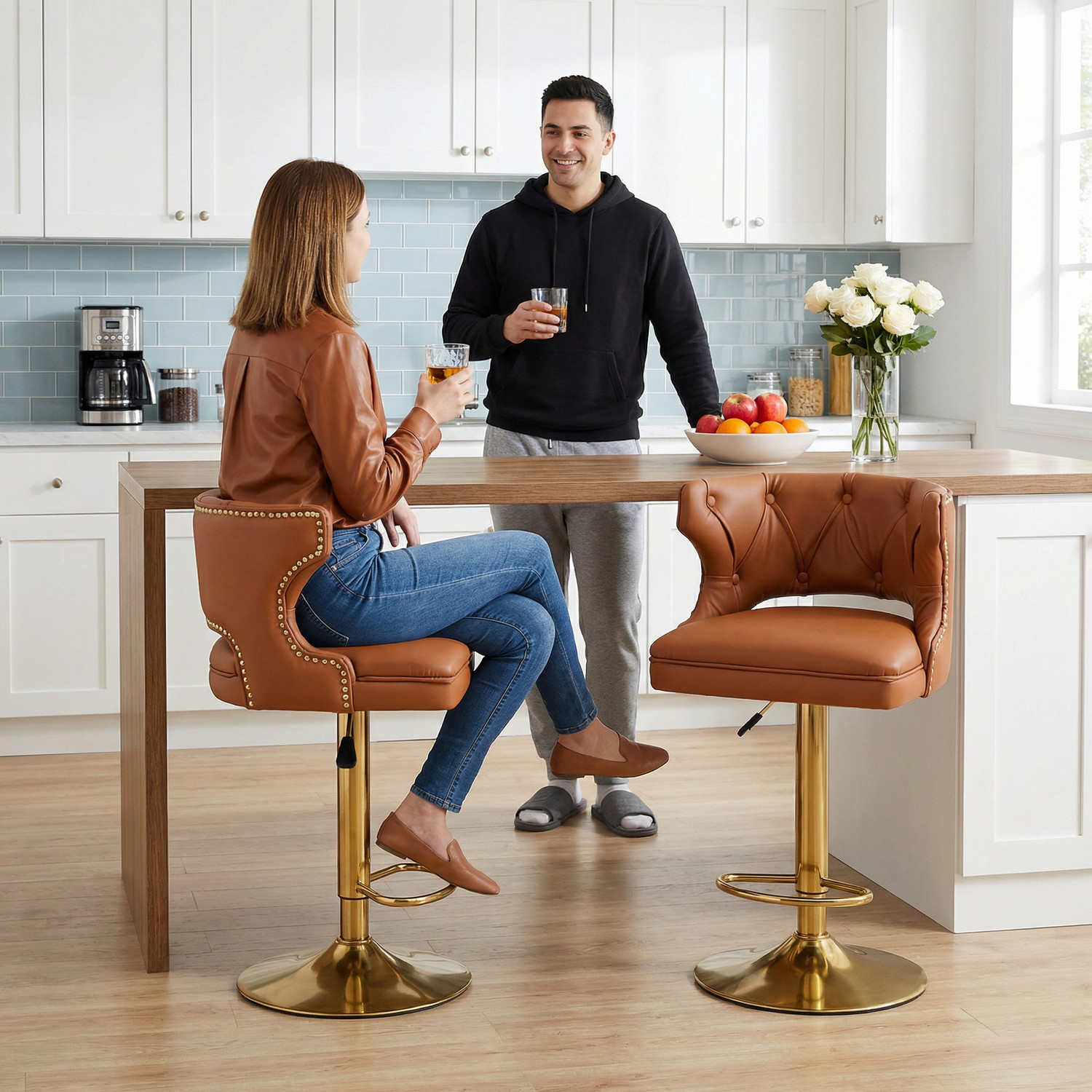 Image of Wakefit Barone Metal Bar Chair