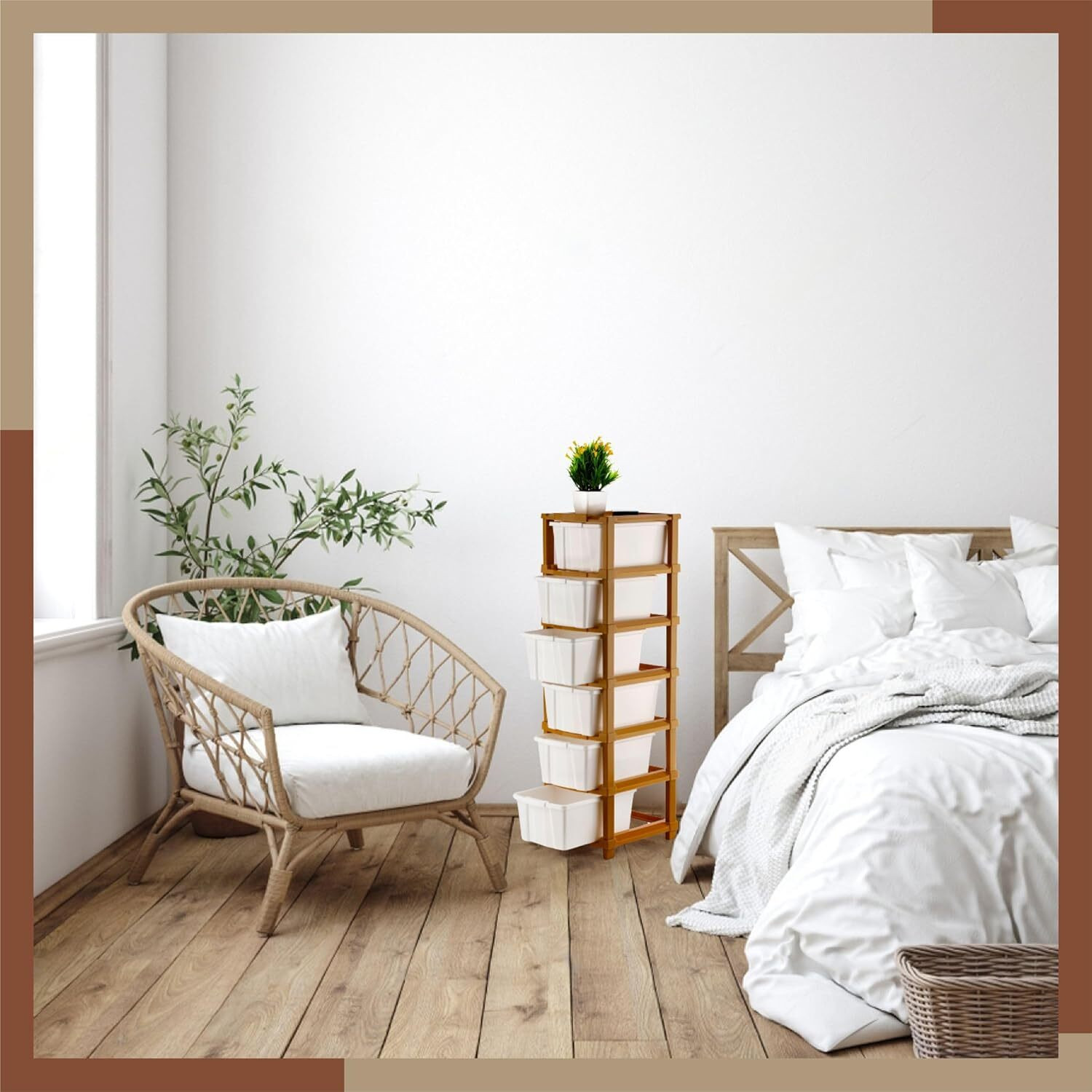 Image of TOOBIL Plastic Free Standing Chest of Drawers