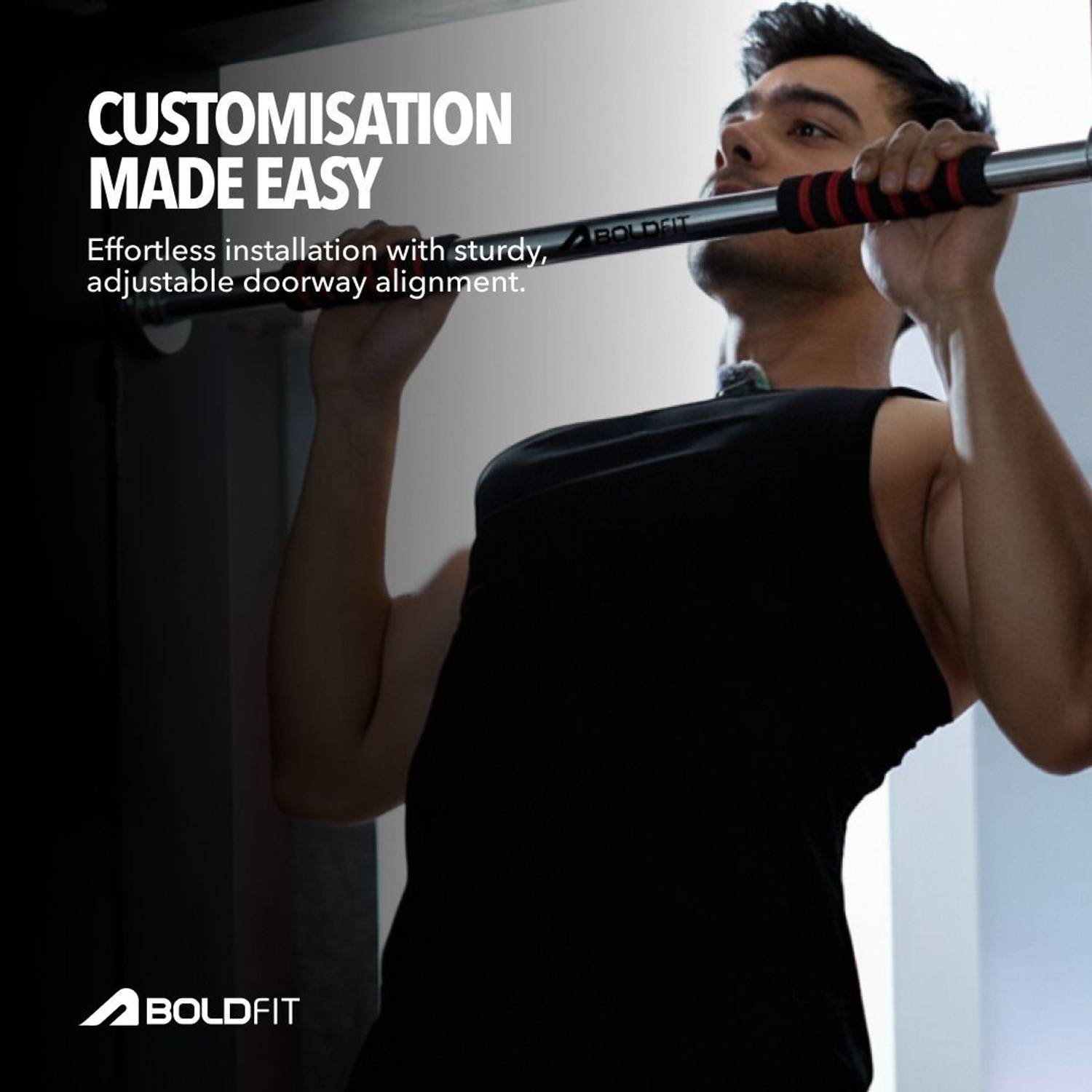 BOLDFIT Pull Up Bar for Home Workout - Image 2